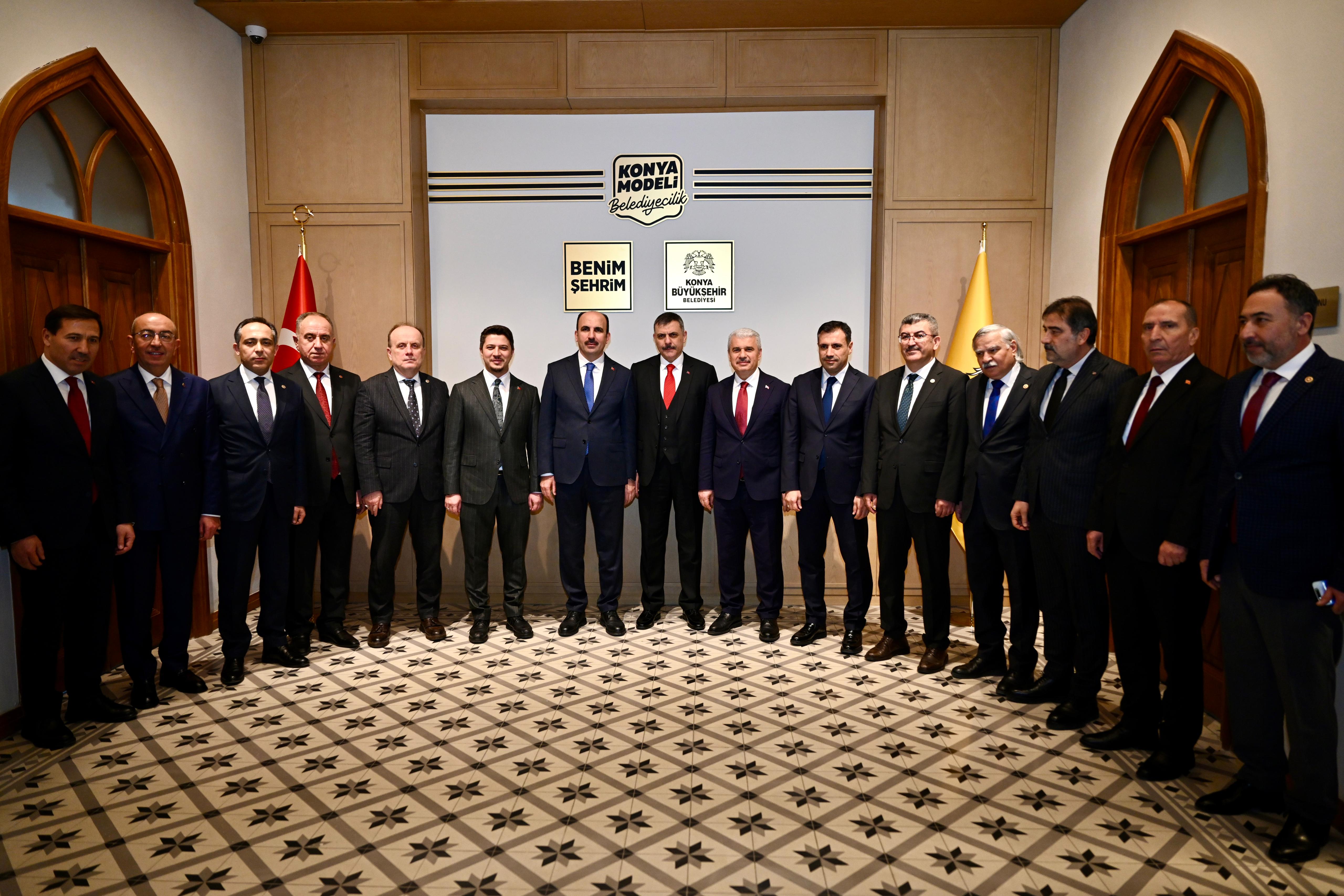 İÇİŞLERİ BAKANI ÇİFTÇİ BAŞKAN ALTAY’I ZİYARET ETTİ