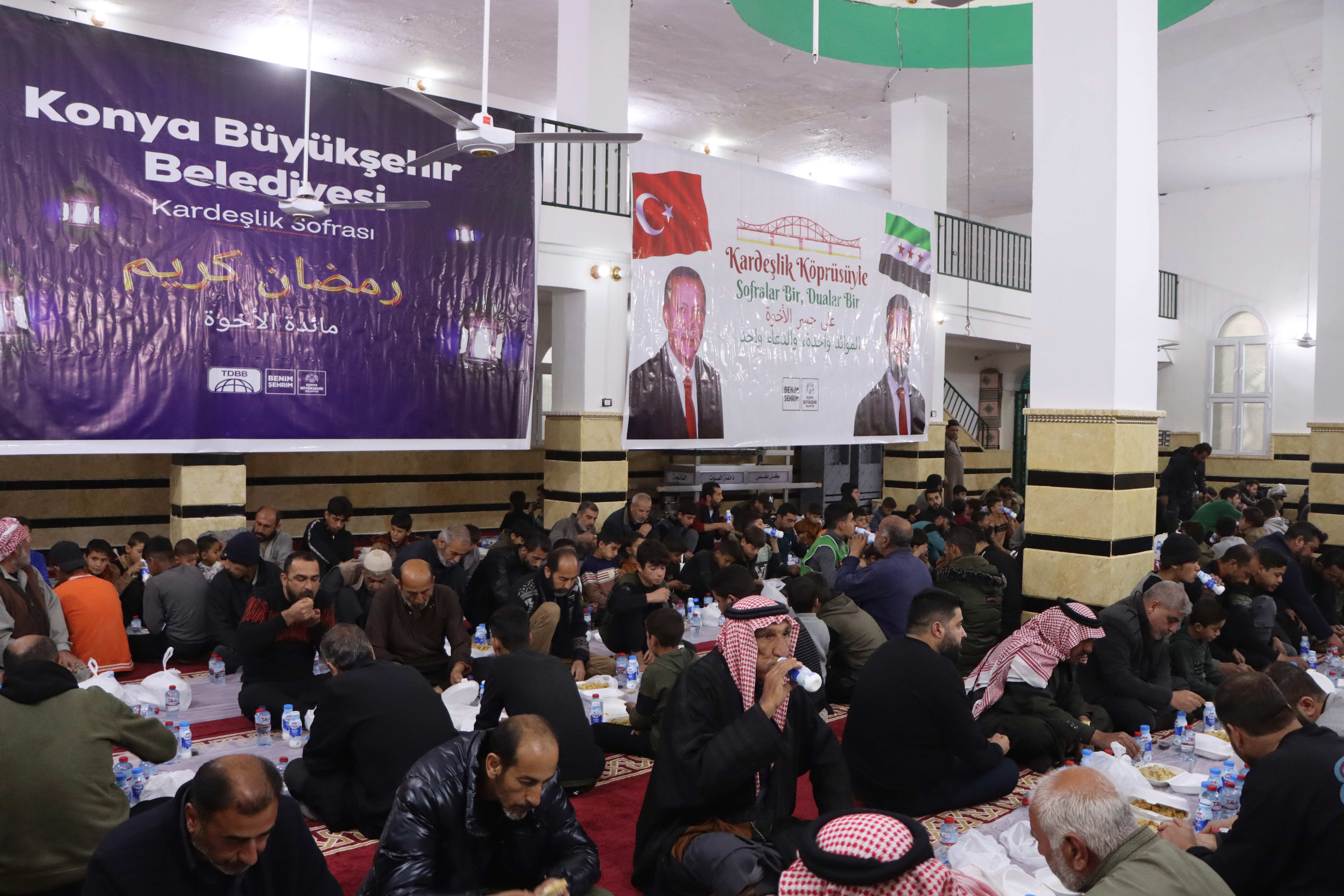 BAŞKAN ALTAY: “RAMAZAN BOYUNCA HER AKŞAM SURİYE’DEKİ KARDEŞLERİMİZLE İFTAR SOFRALARINDA BULUŞMANIN MUTLULUĞUNU YAŞADIK”