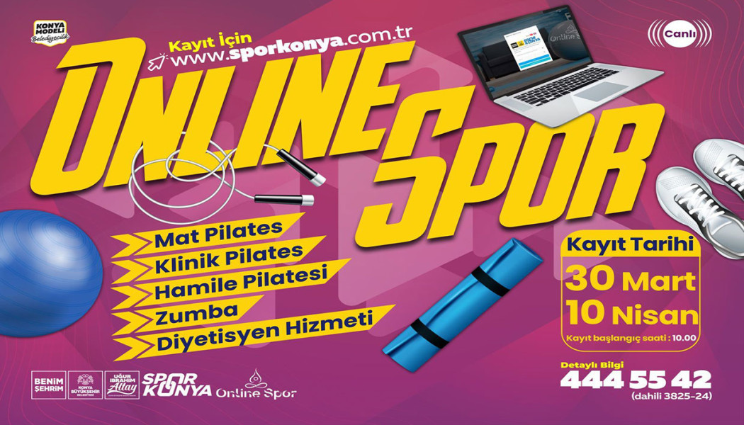 BAŞKAN ALTAY SPORSEVERLERİ “ONLINE SPOR”A KAYIT YAPTIRMAYA DAVET ETTİ