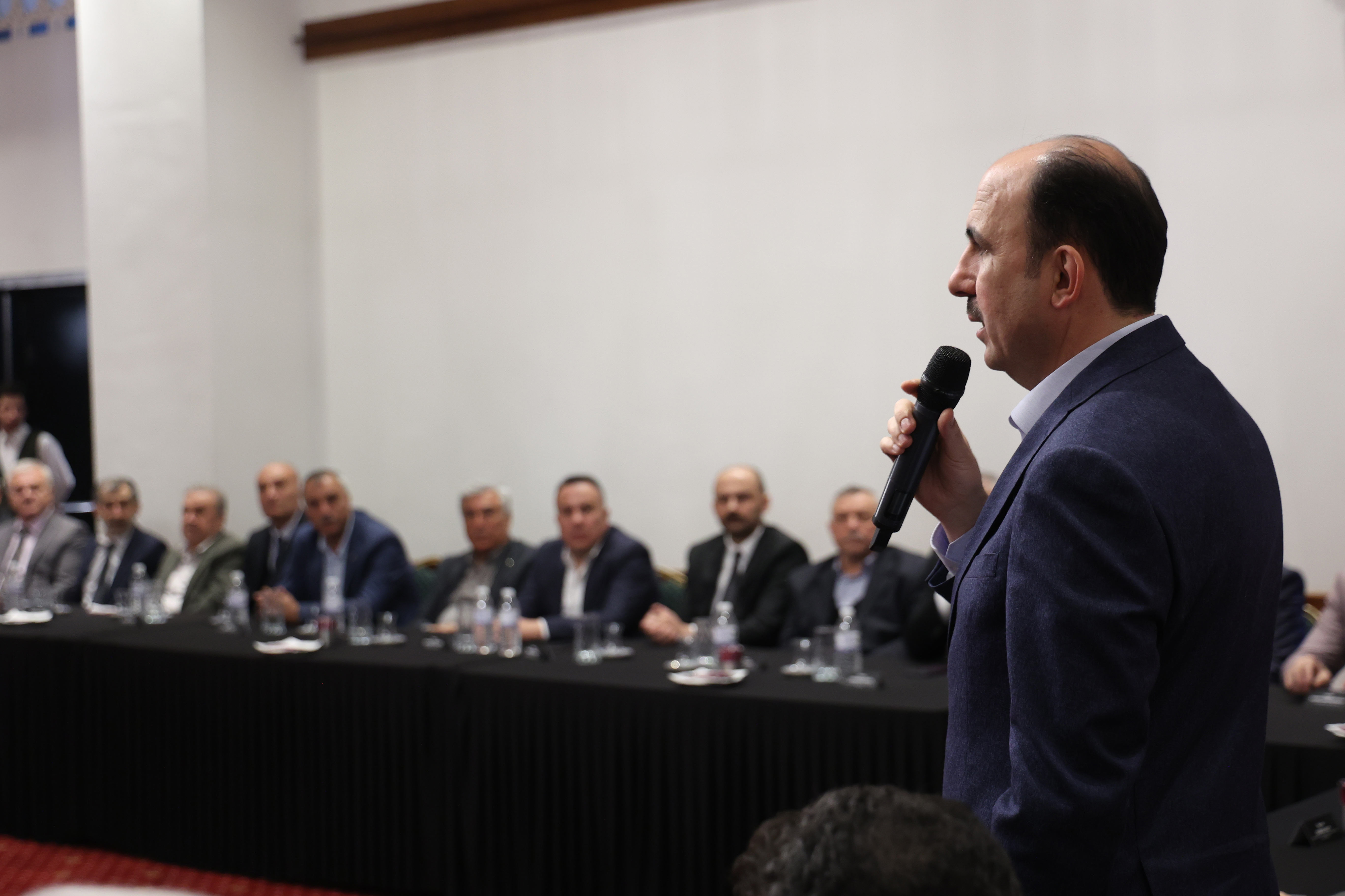 BAŞKAN ALTAY ESNAF ODALARININ BAŞKANLARIYLA İSTİŞARE TOPLANTISINDA BULUŞTU