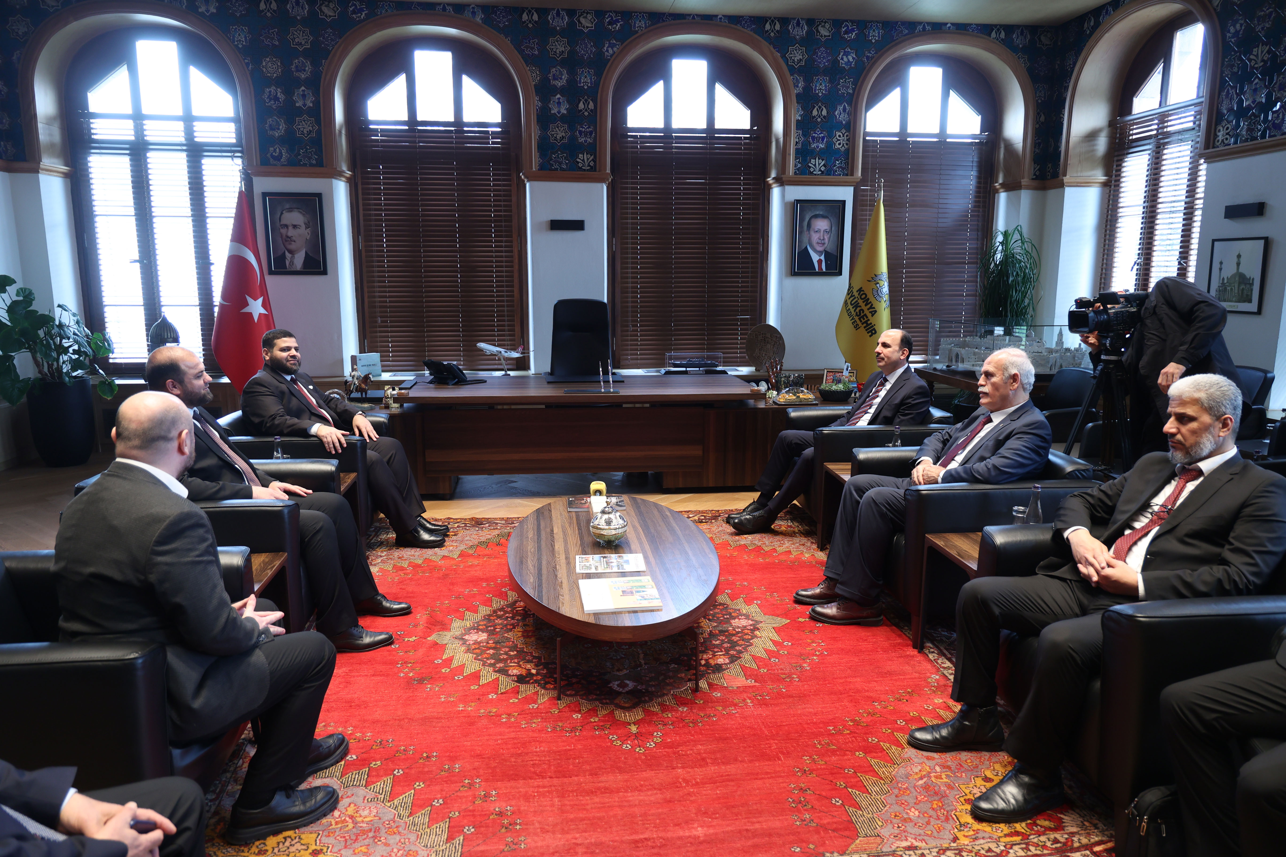 SURİYELİ HEYET TDBB AKADEMİ KAPSAMINDA “KONYA MODELİ BELEDİYECİLİK” ÇALIŞMALARINI YERİNDE İNCELEDİ