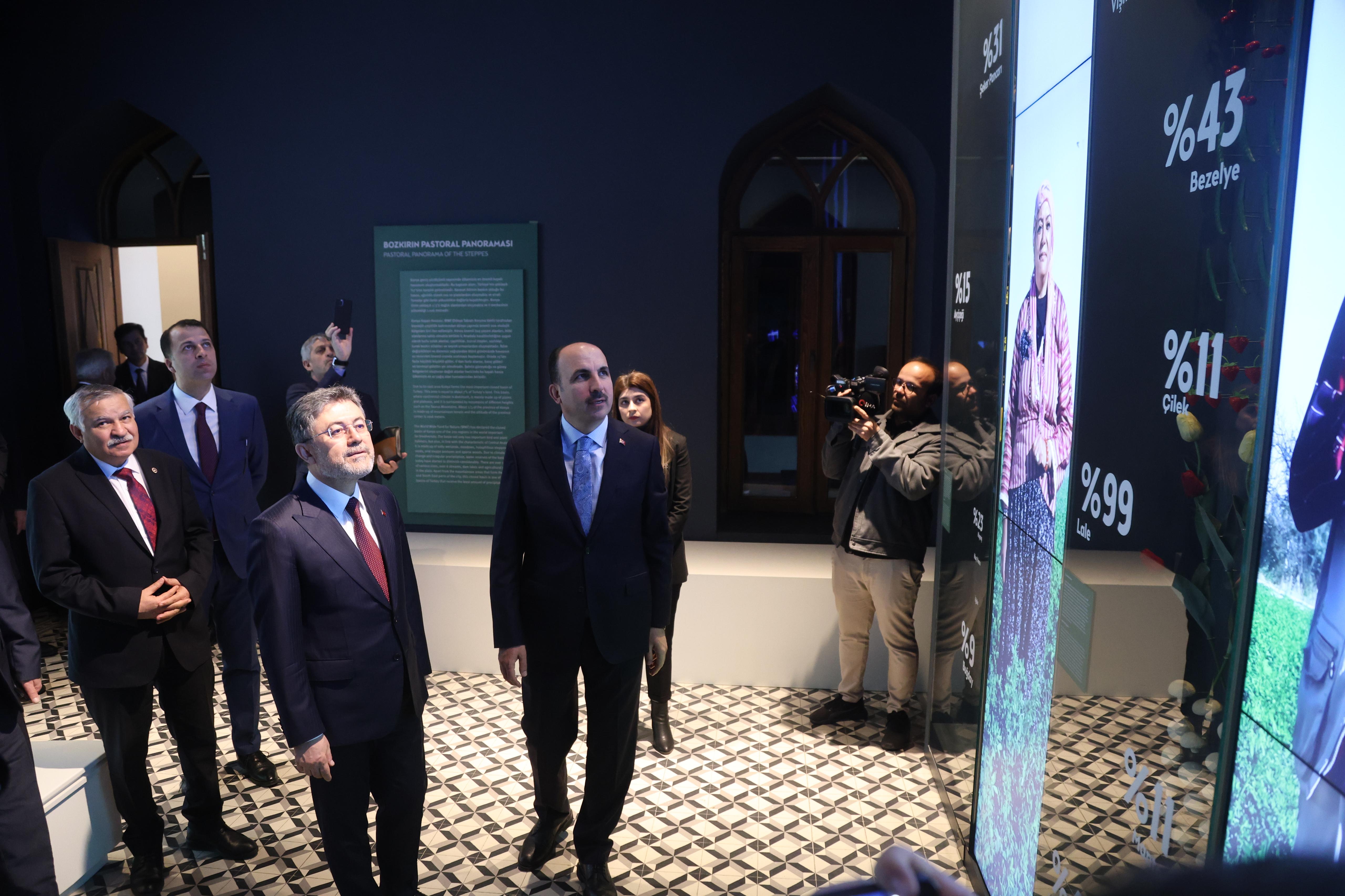 TARIM VE ORMAN BAKANI YUMAKLI BAŞKAN ALTAY’I ZİYARET ETTİ