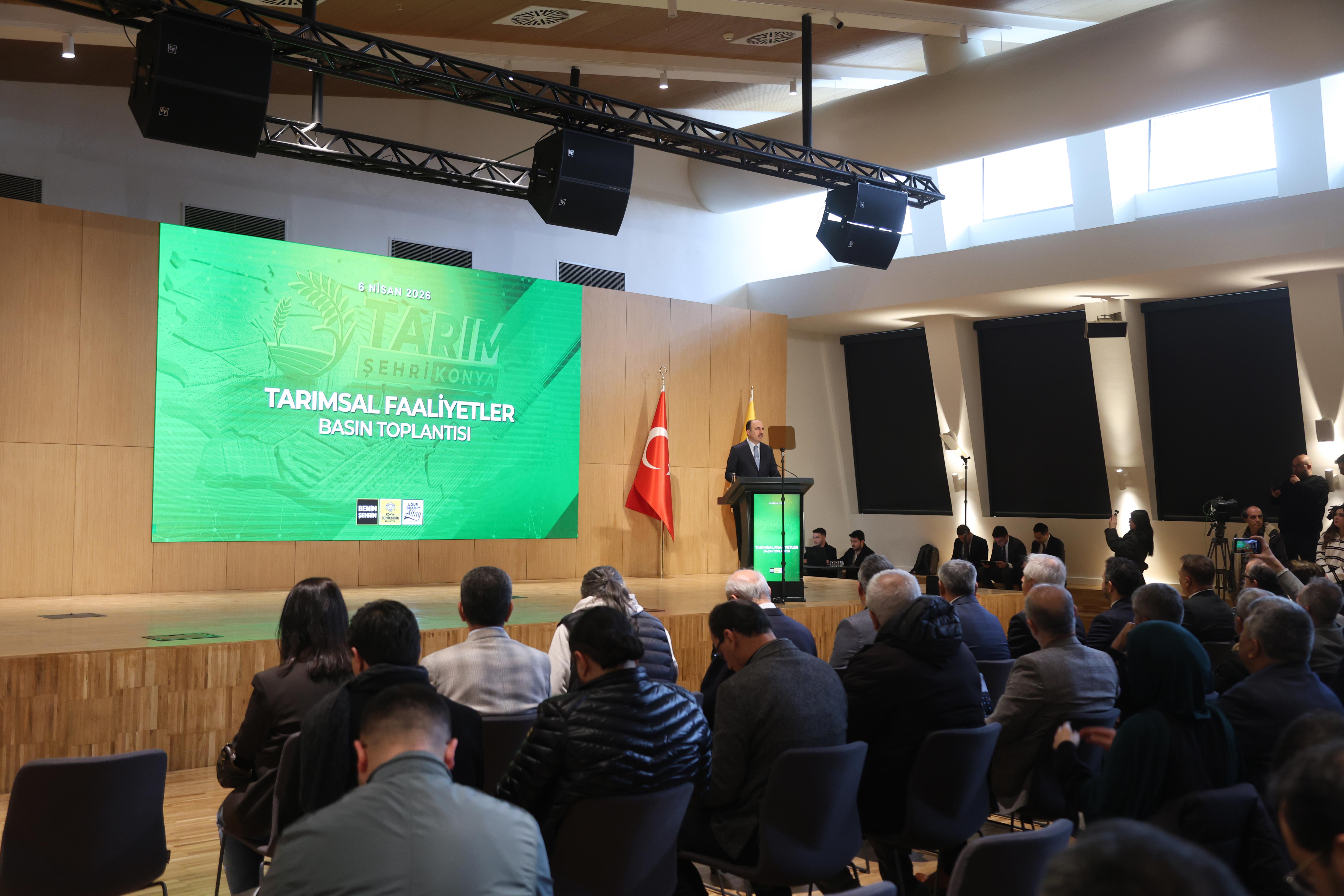 BAŞKAN ALTAY: “KONYA’MIZIN BEREKETLİ TOPRAKLARINI HEP BİRLİKTE DAHA GÜÇLÜ YARINLARA TAŞIMAYA DEVAM EDECEĞİZ”