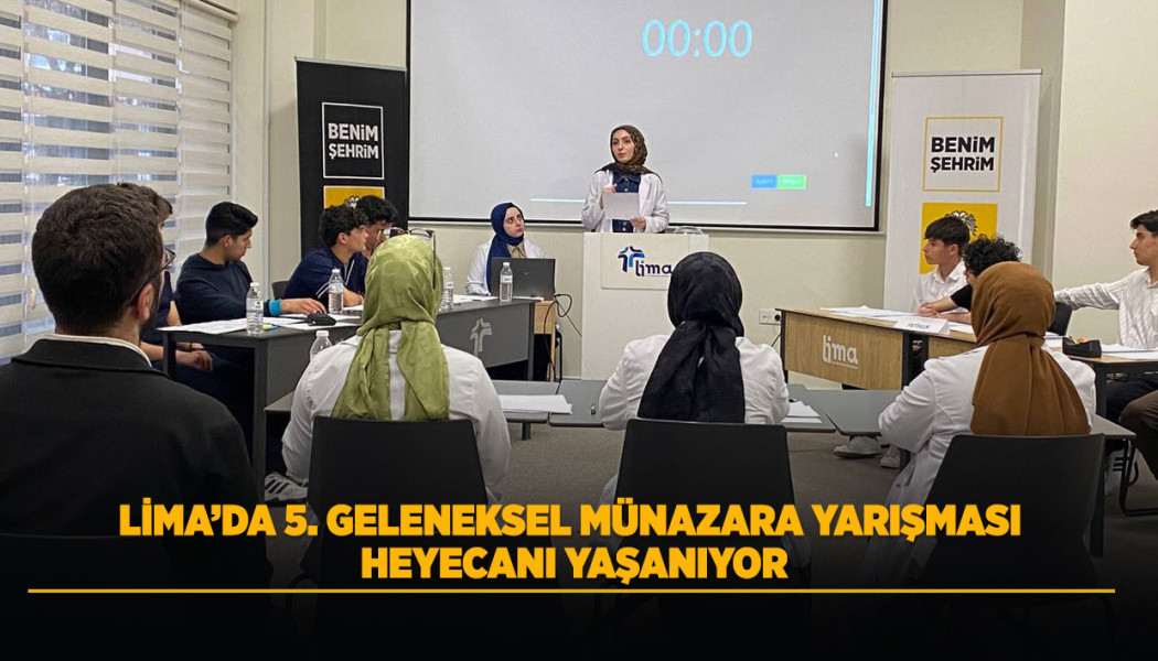 LİMA’DA 5. GELENEKSEL MÜNAZARA YARIŞMASI HEYECANI BAŞLADI