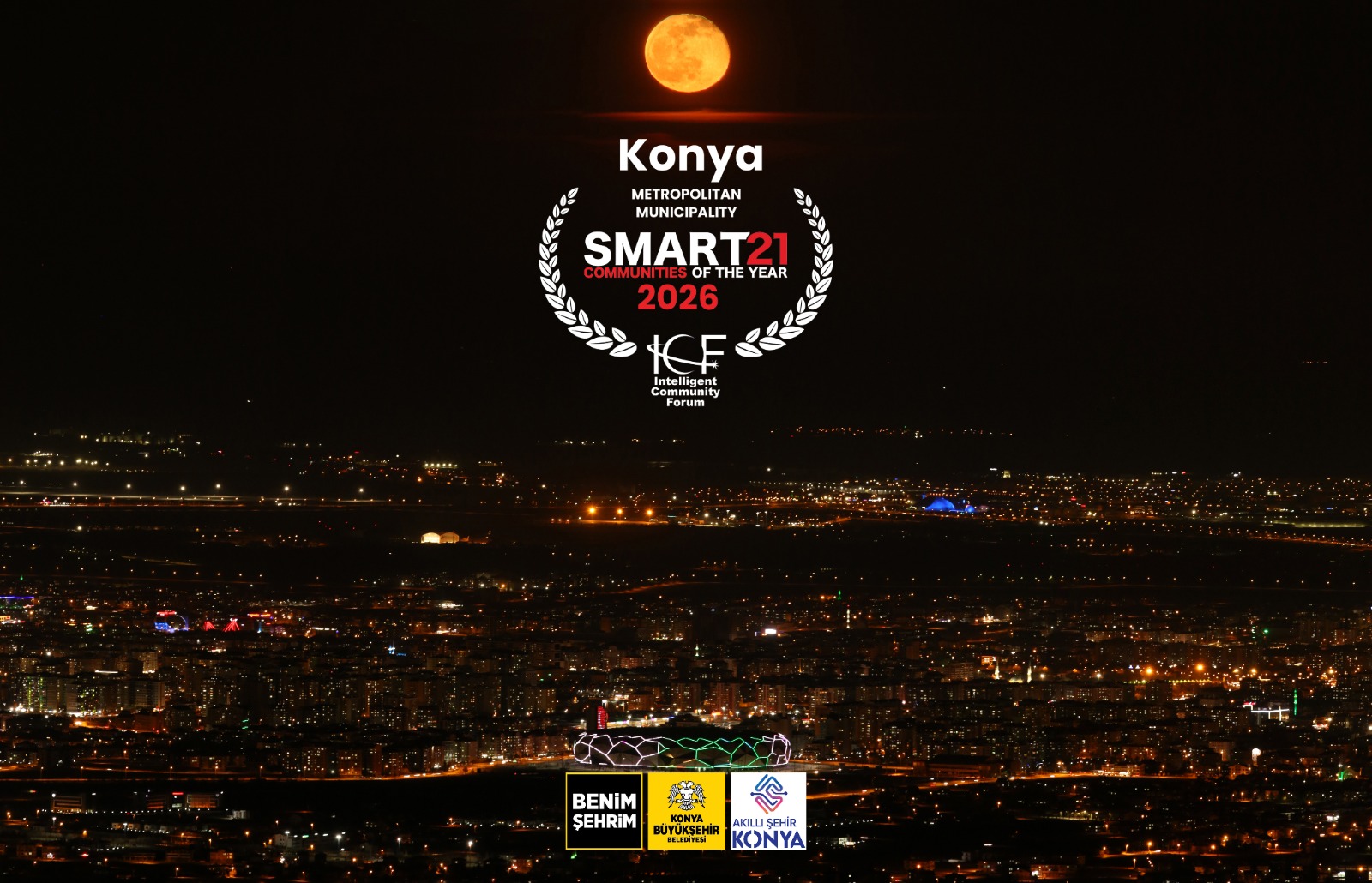 DÜNYANIN EN AKILLI 21 ŞEHRİNDEN BİRİ KONYA OLDU