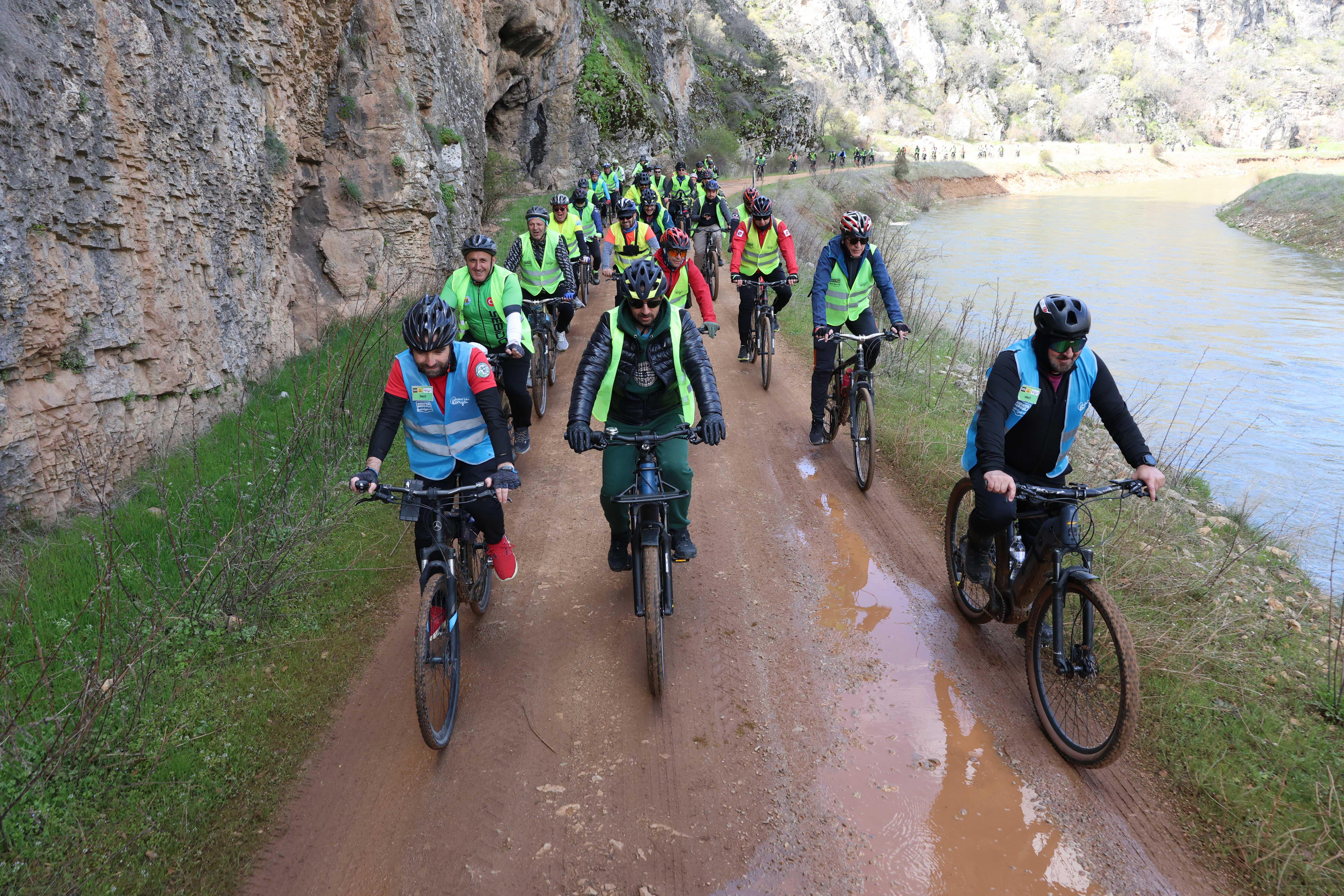 AVRUPA BİSİKLET BAŞKENTİ KONYA’DA PEDALLAR TARİHE VE DOĞAYA DÖNDÜ
