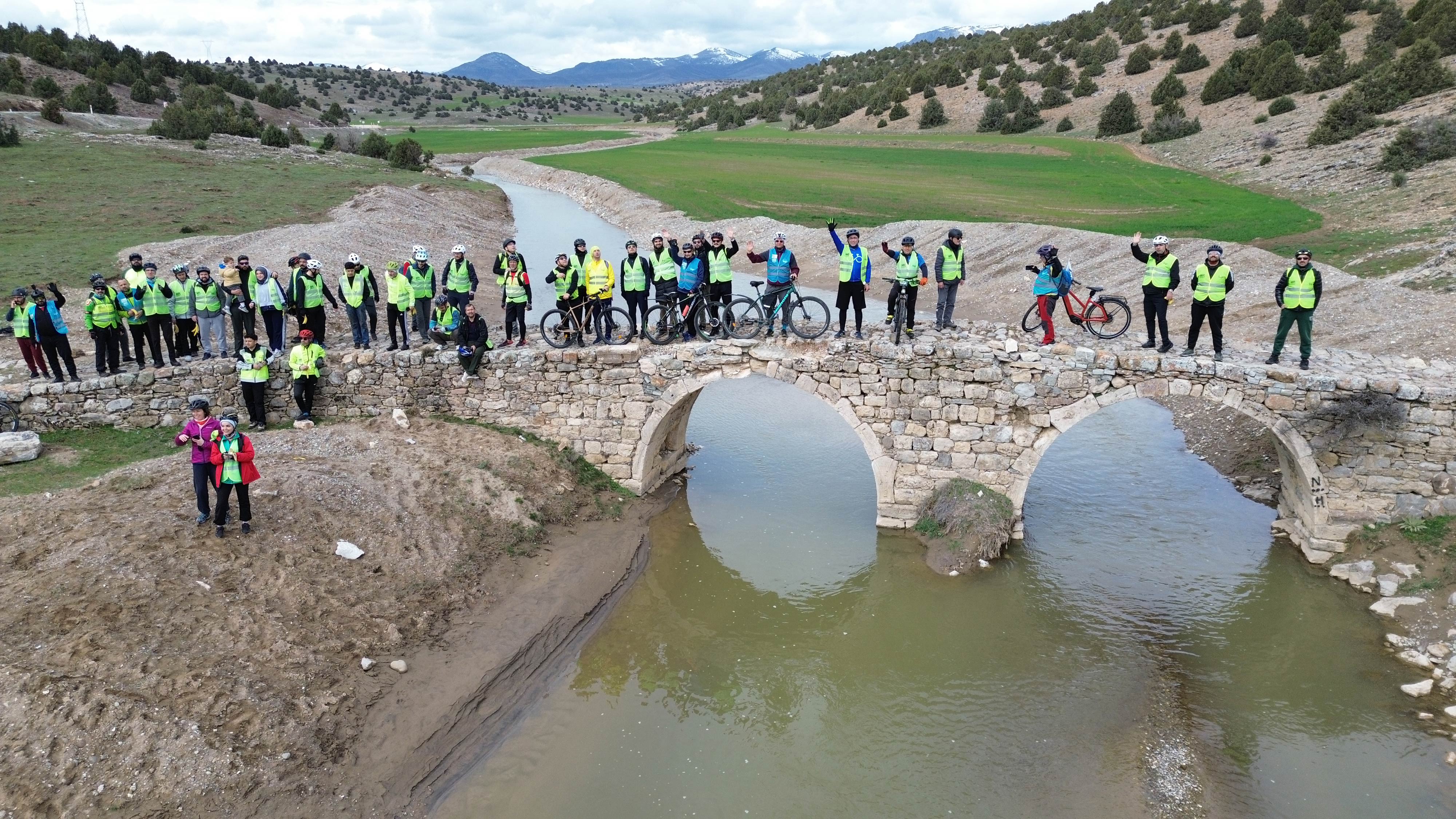 AVRUPA BİSİKLET BAŞKENTİ KONYA’DA PEDALLAR TARİHE VE DOĞAYA DÖNDÜ