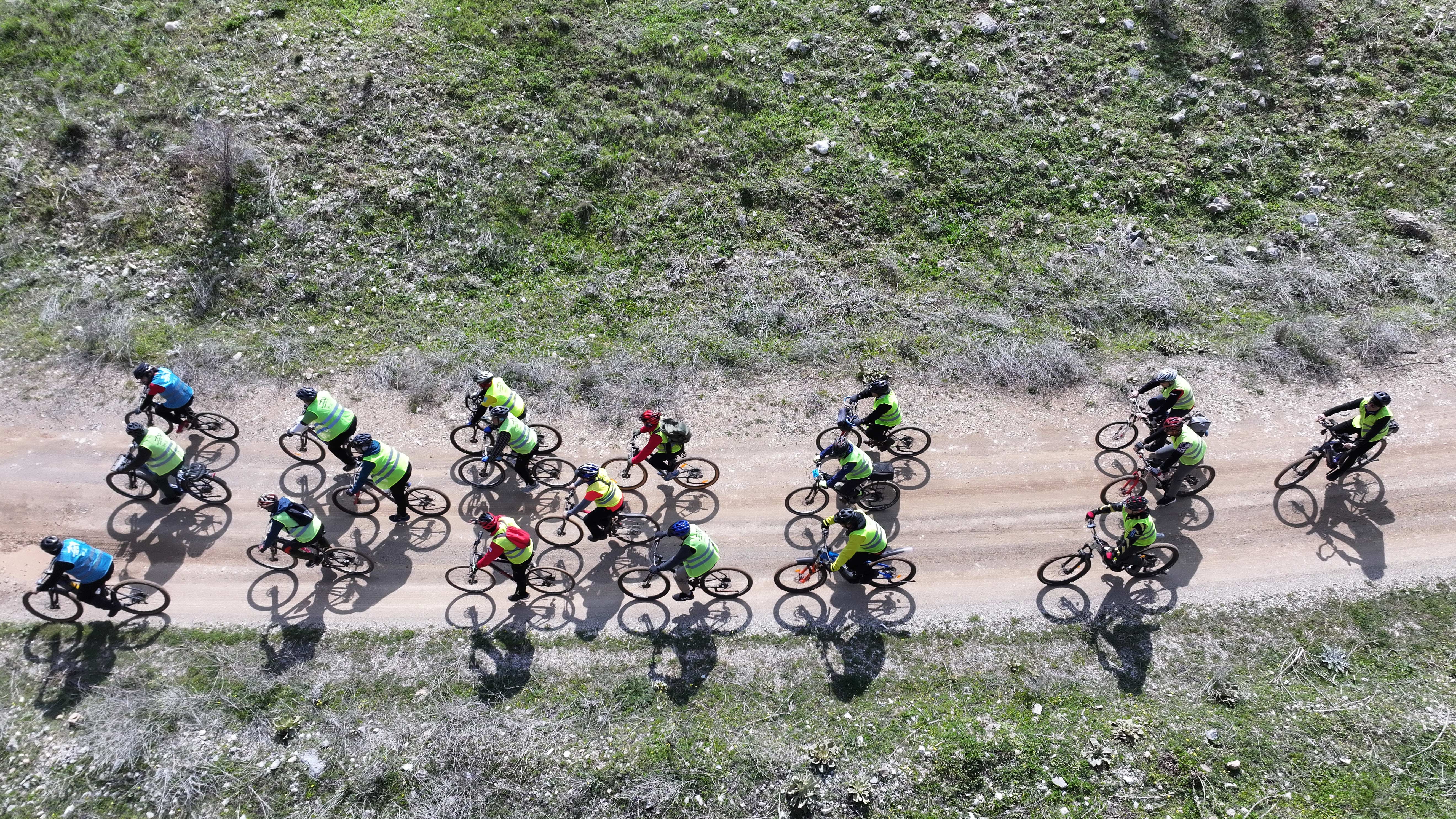 AVRUPA BİSİKLET BAŞKENTİ KONYA’DA PEDALLAR TARİHE VE DOĞAYA DÖNDÜ
