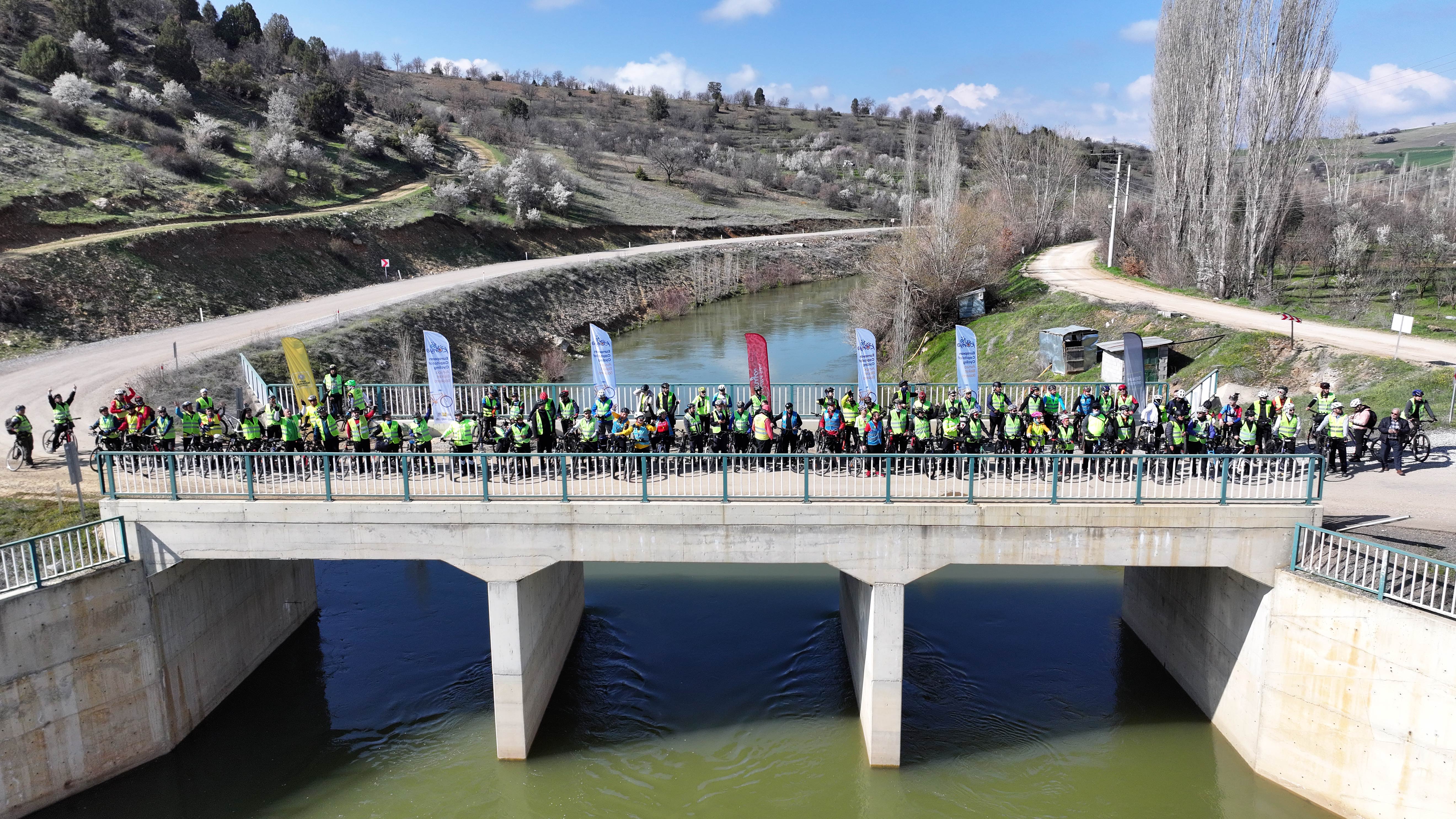 AVRUPA BİSİKLET BAŞKENTİ KONYA’DA PEDALLAR TARİHE VE DOĞAYA DÖNDÜ