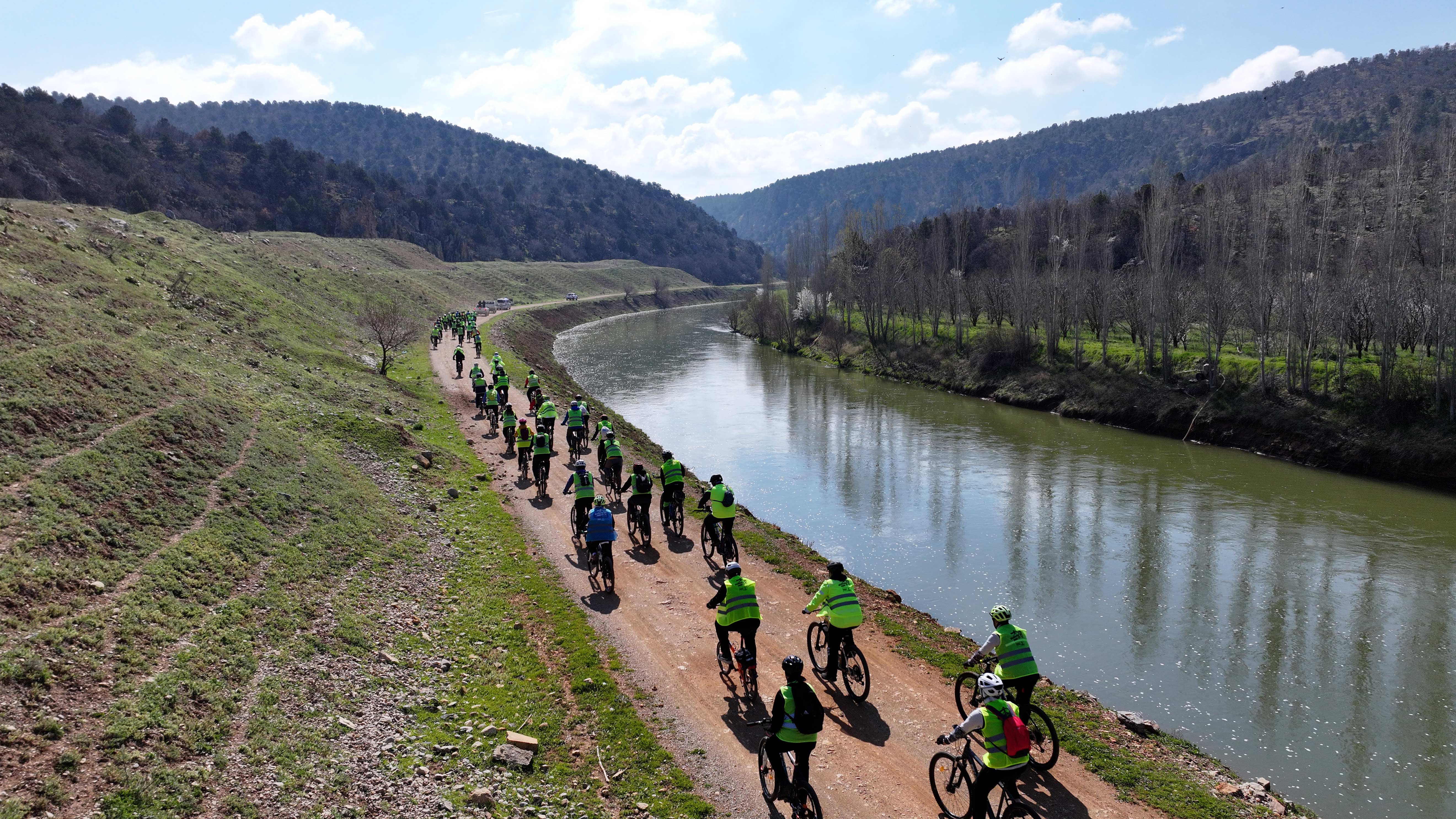AVRUPA BİSİKLET BAŞKENTİ KONYA’DA PEDALLAR TARİHE VE DOĞAYA DÖNDÜ