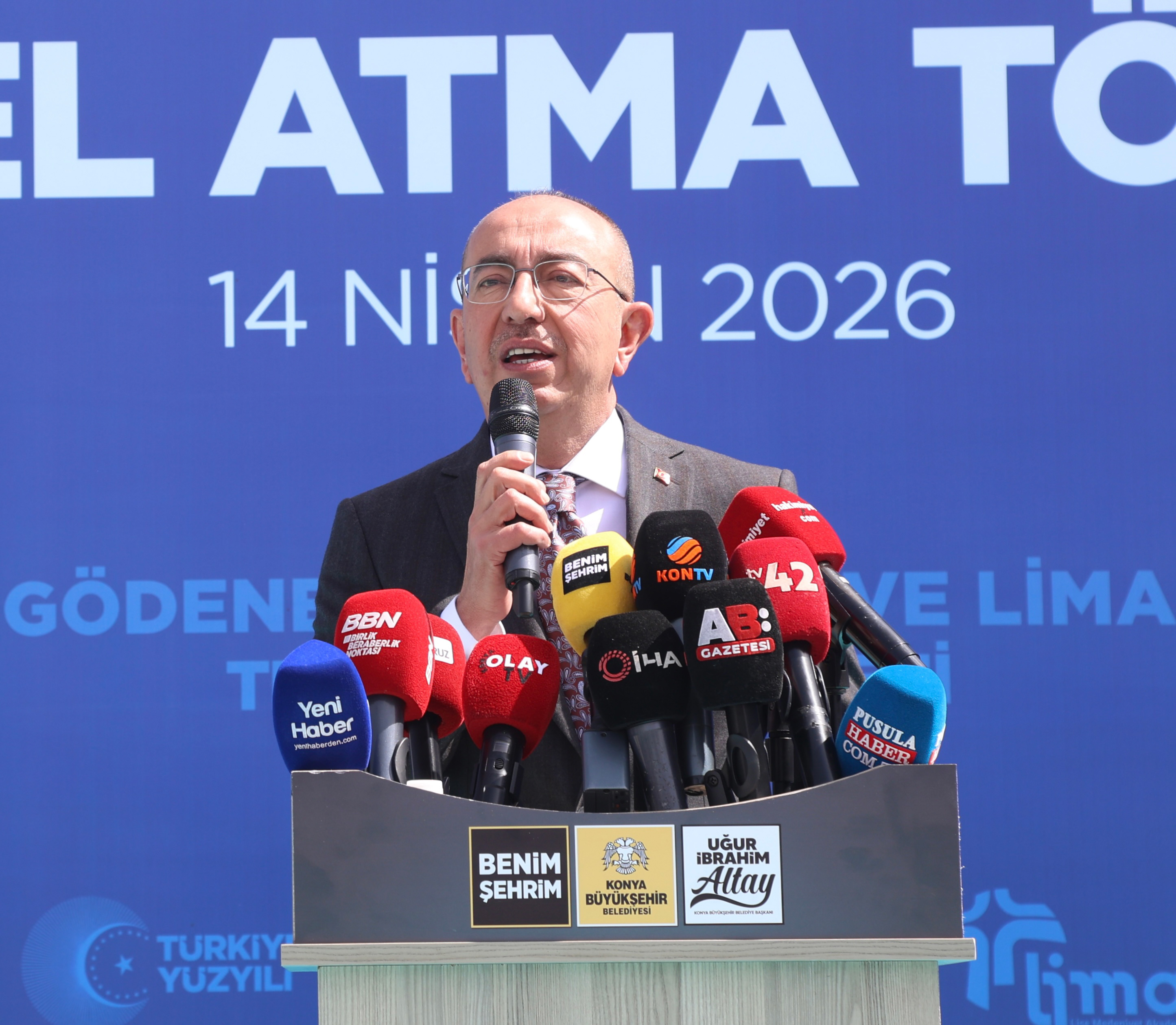 KONYA BÜYÜKŞEHİR’İN GÖDENE’YE KAZANDIRACAĞI BİLGEHANE, LİMA VE KÜTÜPHANE BİNASININ TEMELİ ATILDI