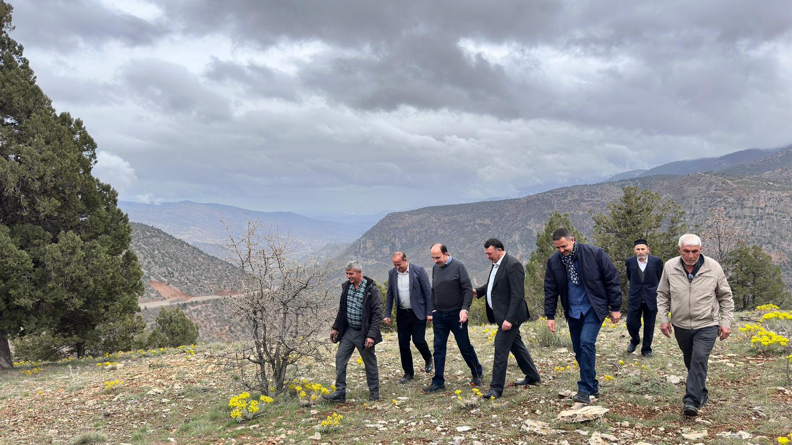 BAŞKAN ALTAY YAYLALARDA VE BARAJLARDA İNCELEMELER YAPTI