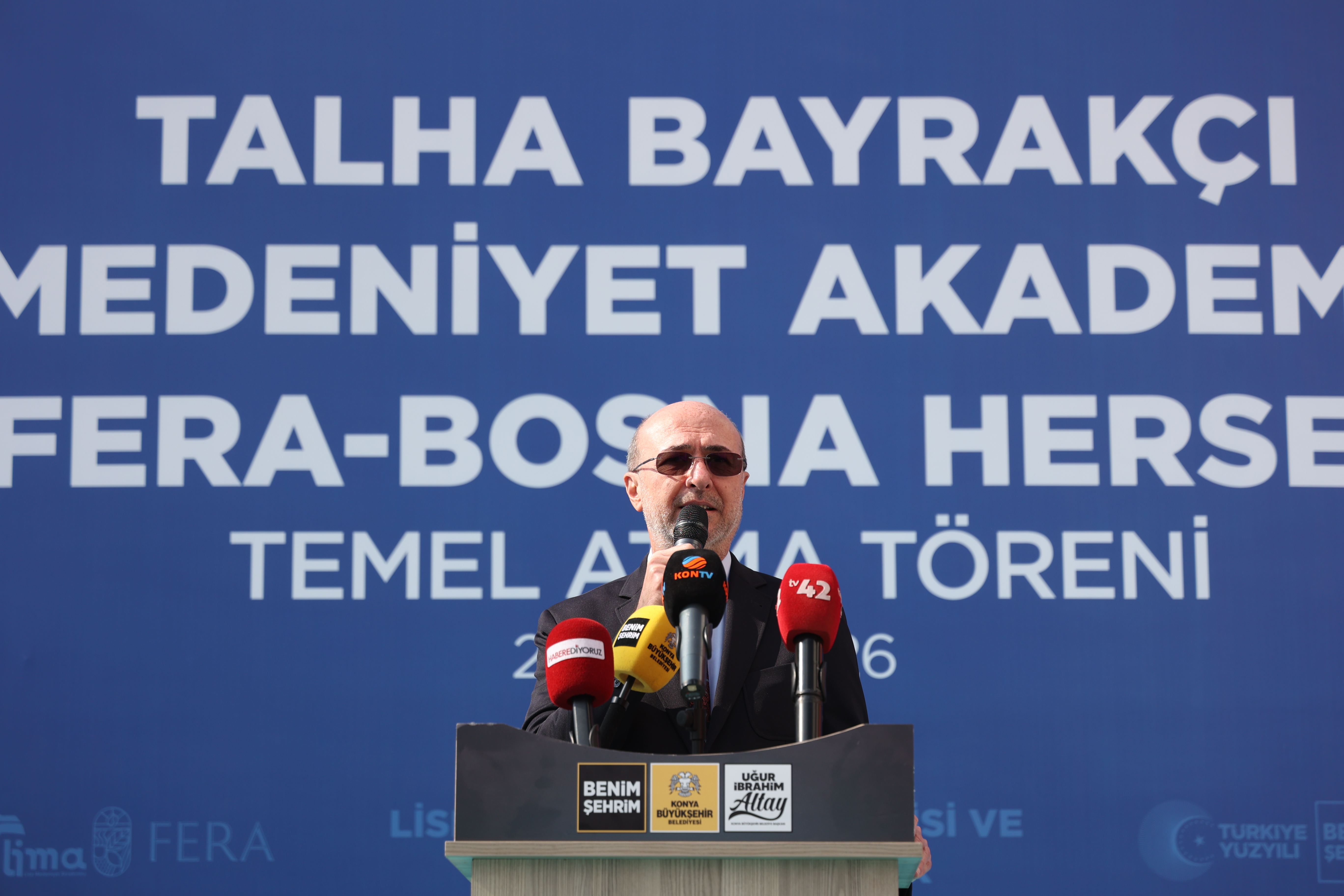 BAŞKAN ALTAY, TALHA BAYRAKÇI LİMA’NIN İŞ BAŞLANGICINI YAPARAK, BOSNA HERSEK FERA’NIN TEMELİNİ ATTI