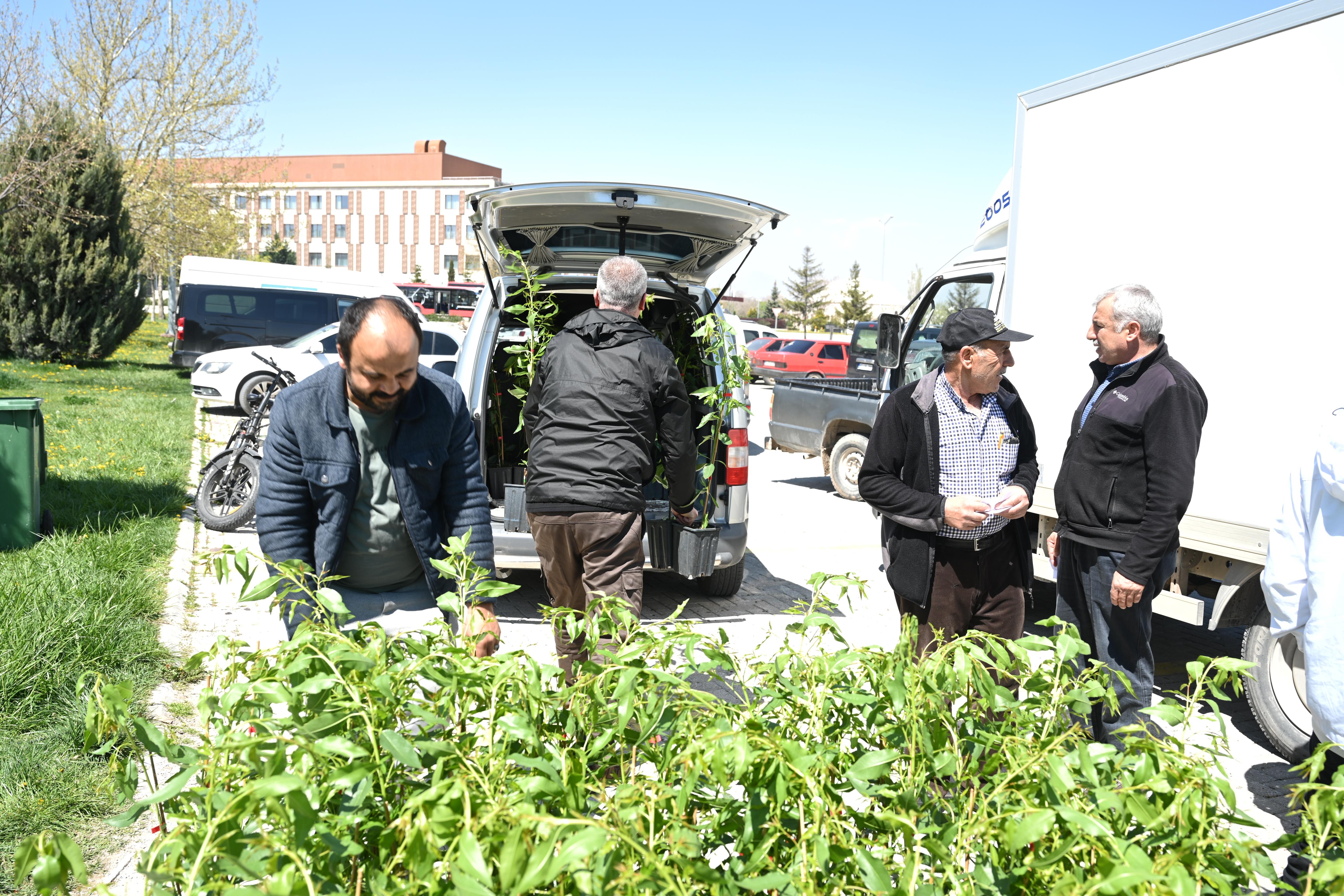 BAŞKAN ALTAY: “BU YIL ÇİFTÇİMİZE 31.420 MEYVE FİDANI DESTEĞİNDE BULUNDUK”