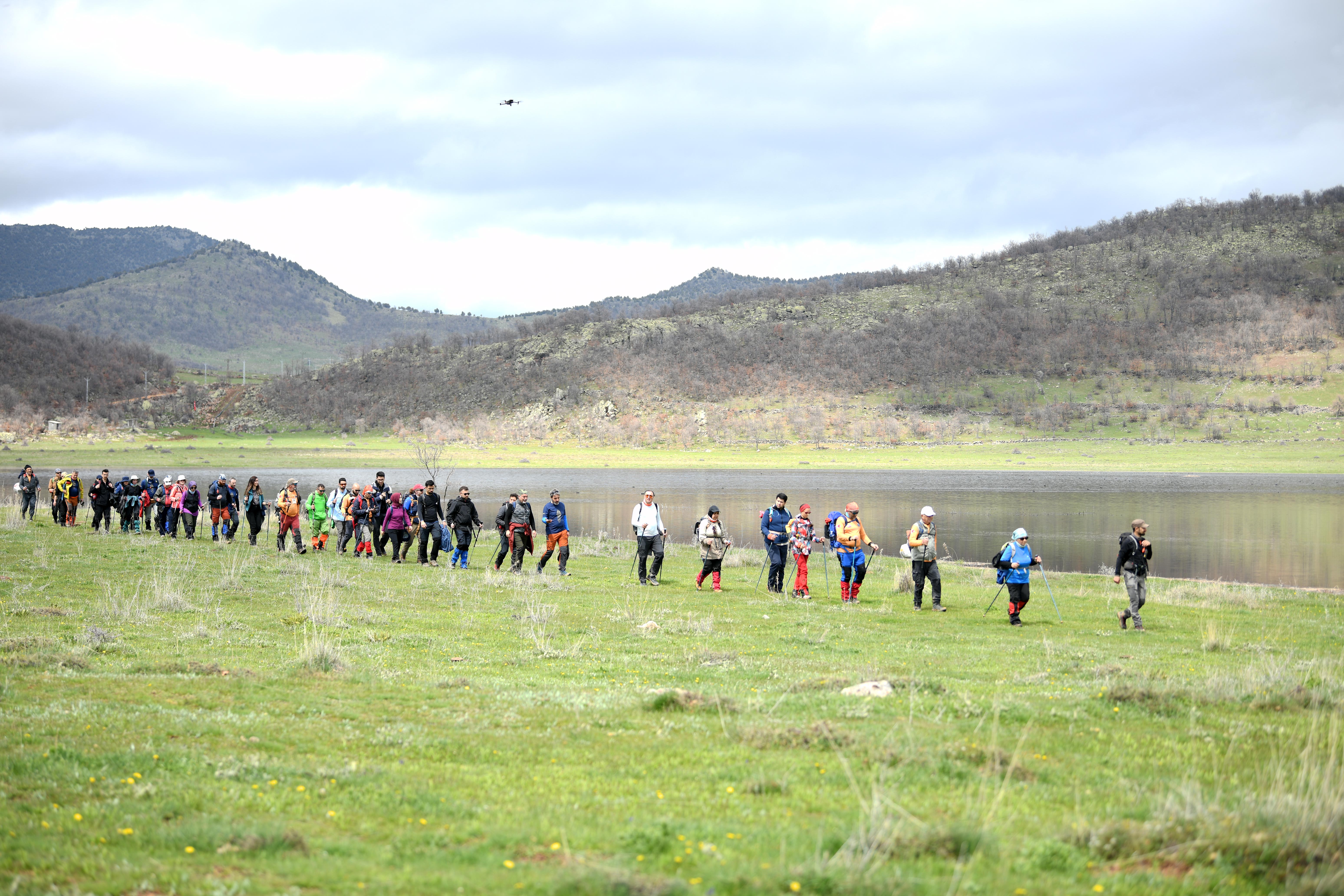 KONYA BÜYÜKŞEHİR, KEYKUBAD YOLU’NDA BAHARIN COŞKUSUNU DOĞASEVERLERLE BULUŞTURDU