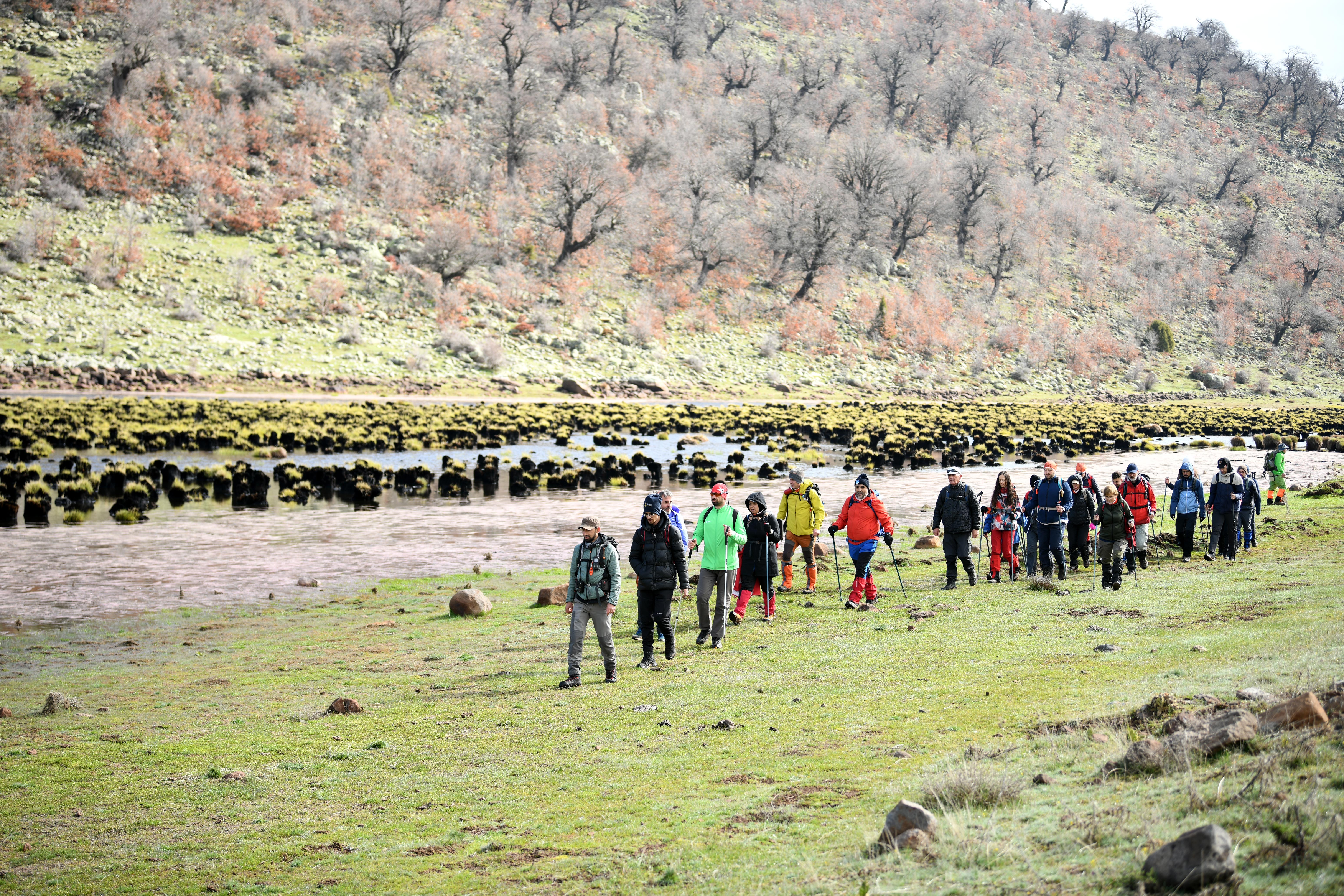 KONYA BÜYÜKŞEHİR, KEYKUBAD YOLU’NDA BAHARIN COŞKUSUNU DOĞASEVERLERLE BULUŞTURDU