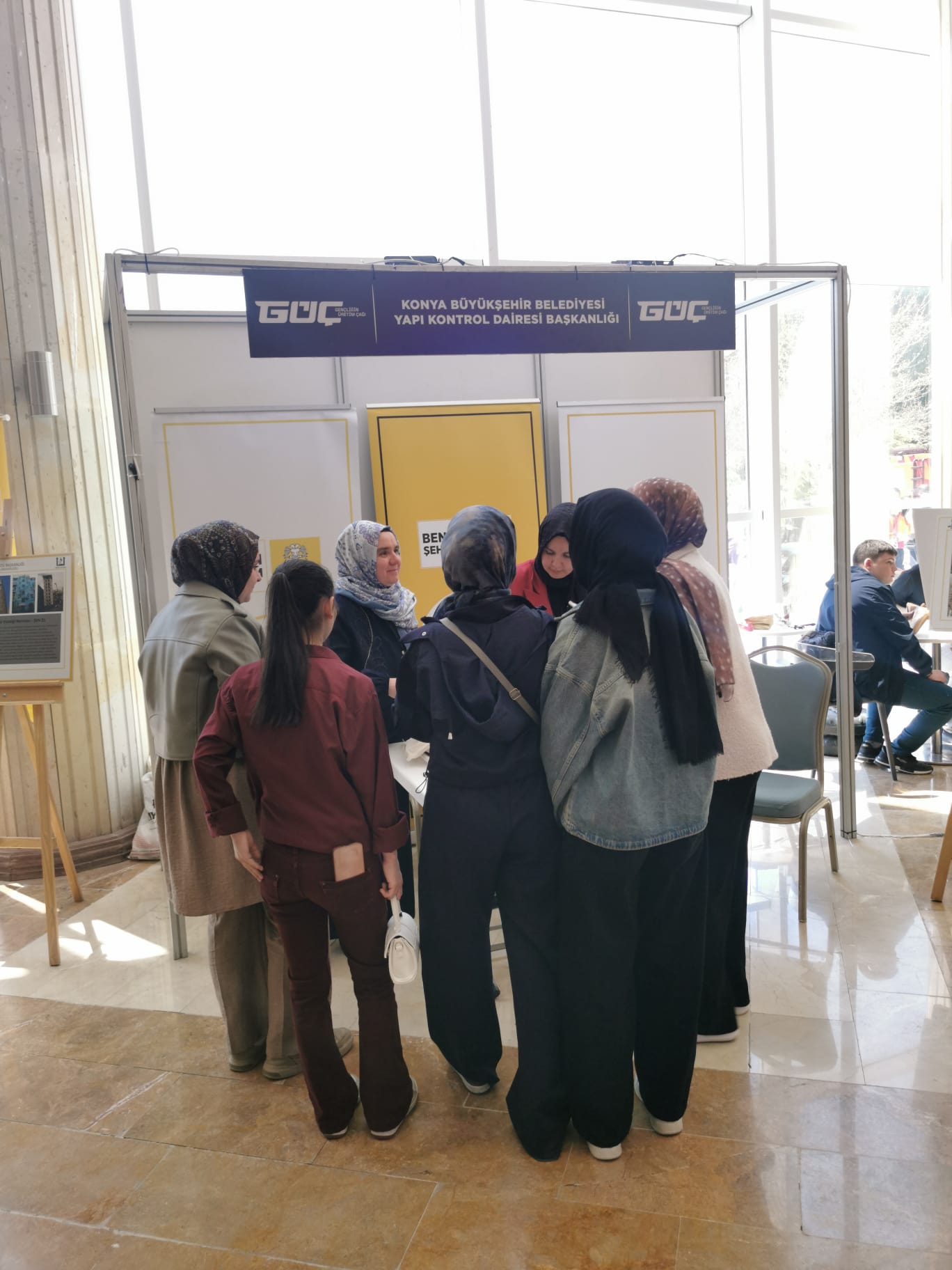 BÜYÜKŞEHİR ŞEHİR ESTETİĞİ ATÖLYESİ BÖLGESEL KARİYER FUARI’NA KATILDI