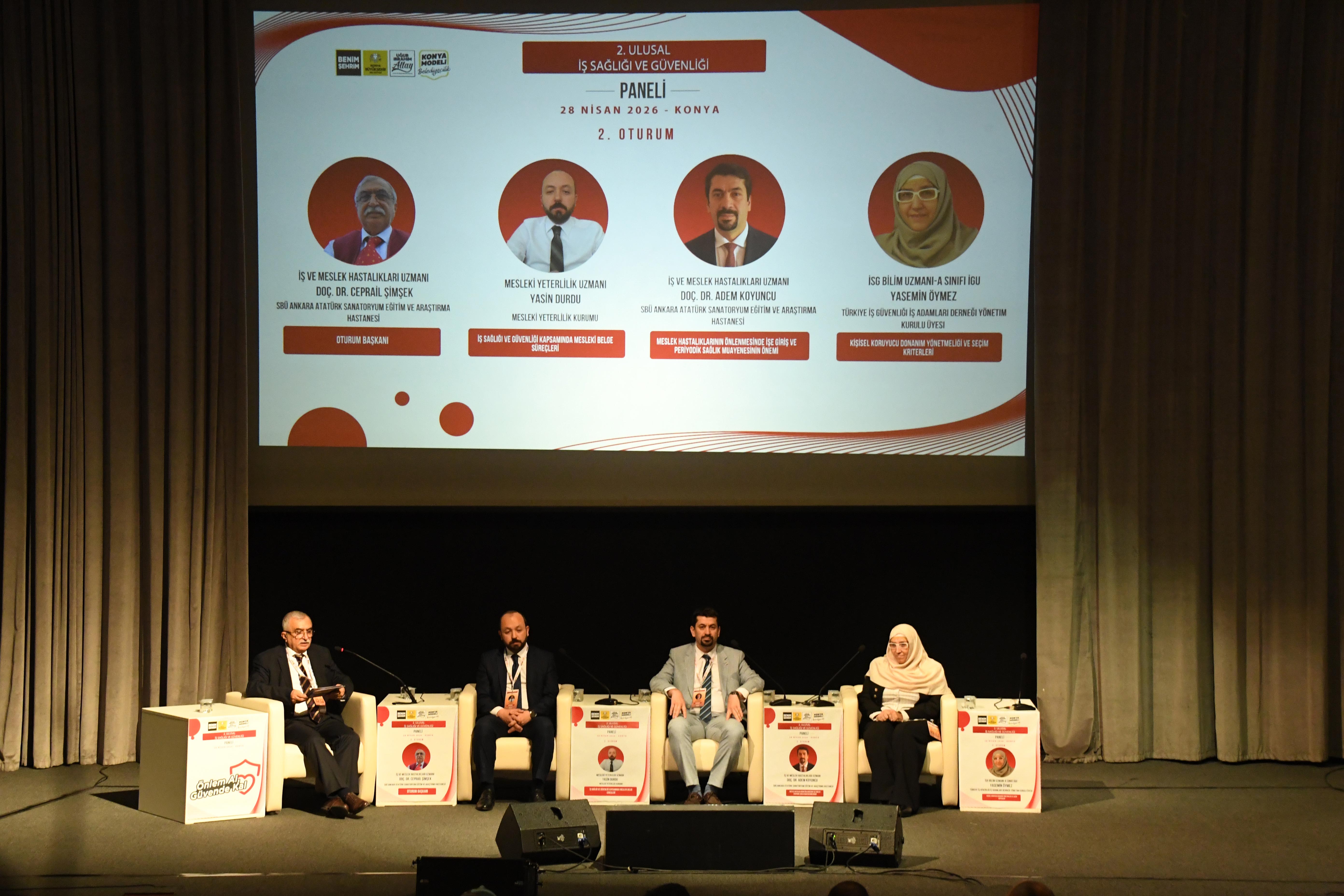 KONYA BÜYÜKŞEHİR, 2. ULUSAL İŞ SAĞLIĞI VE GÜVENLİĞİ PANELİ DÜZENLEDİ
