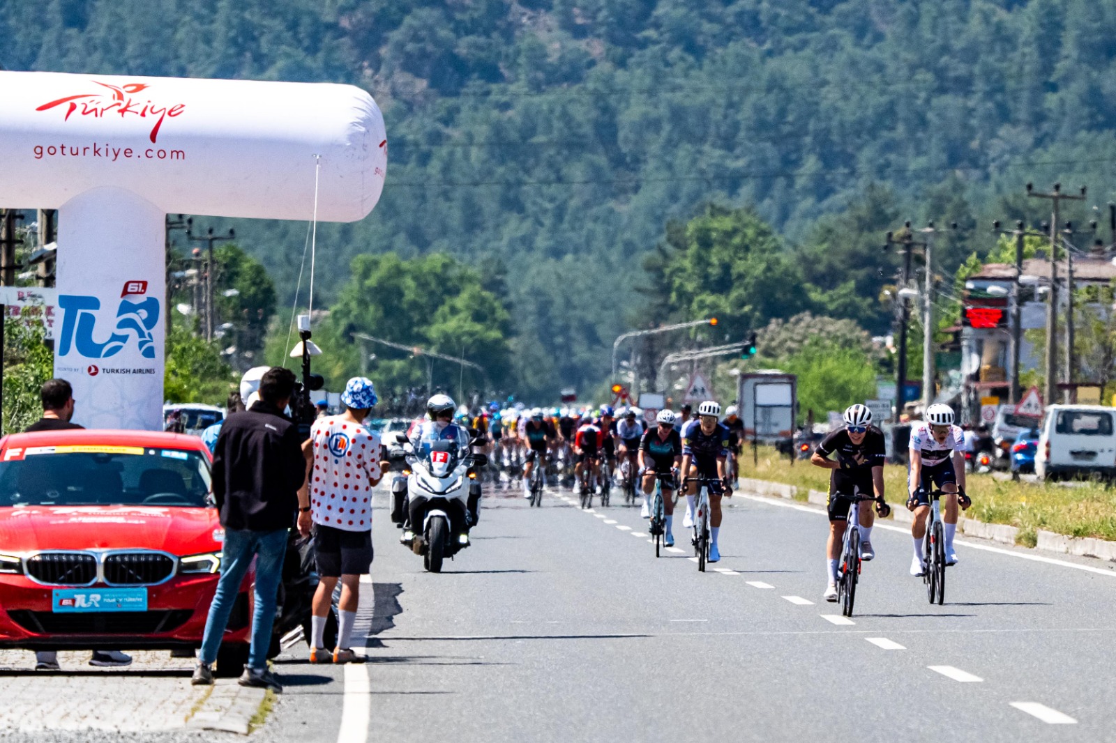 BÜYÜKŞEHİRLİ MUSTAFA TARAKÇI, 61. CUMHURBAŞKANLIĞI TÜRKİYE BİSİKLET TURU’NDA GURURLANDIRDI