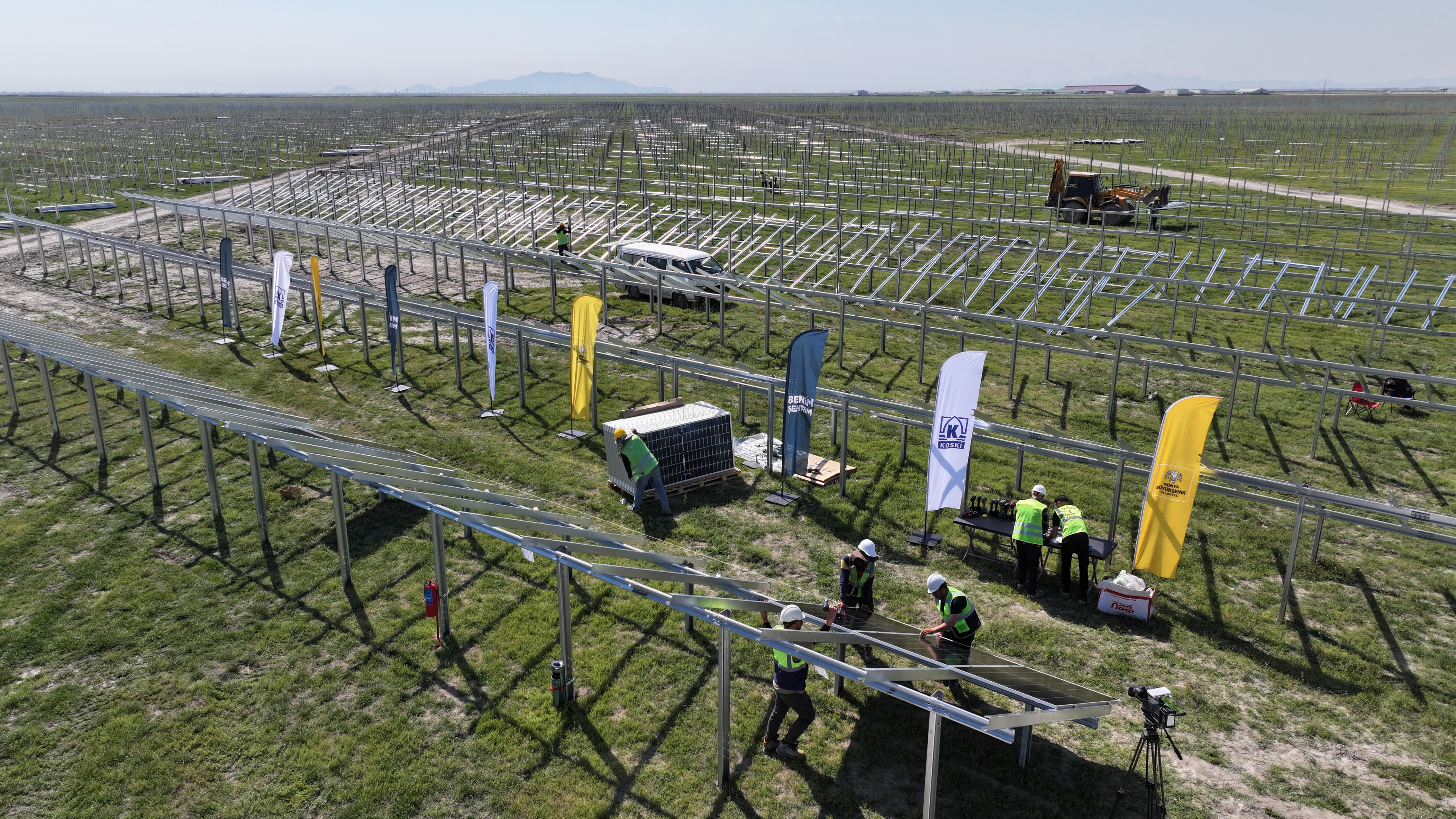 KONYA BÜYÜKŞEHİR’DEN YENİLENEBİLİR ENERJİDE DEV ATILIM