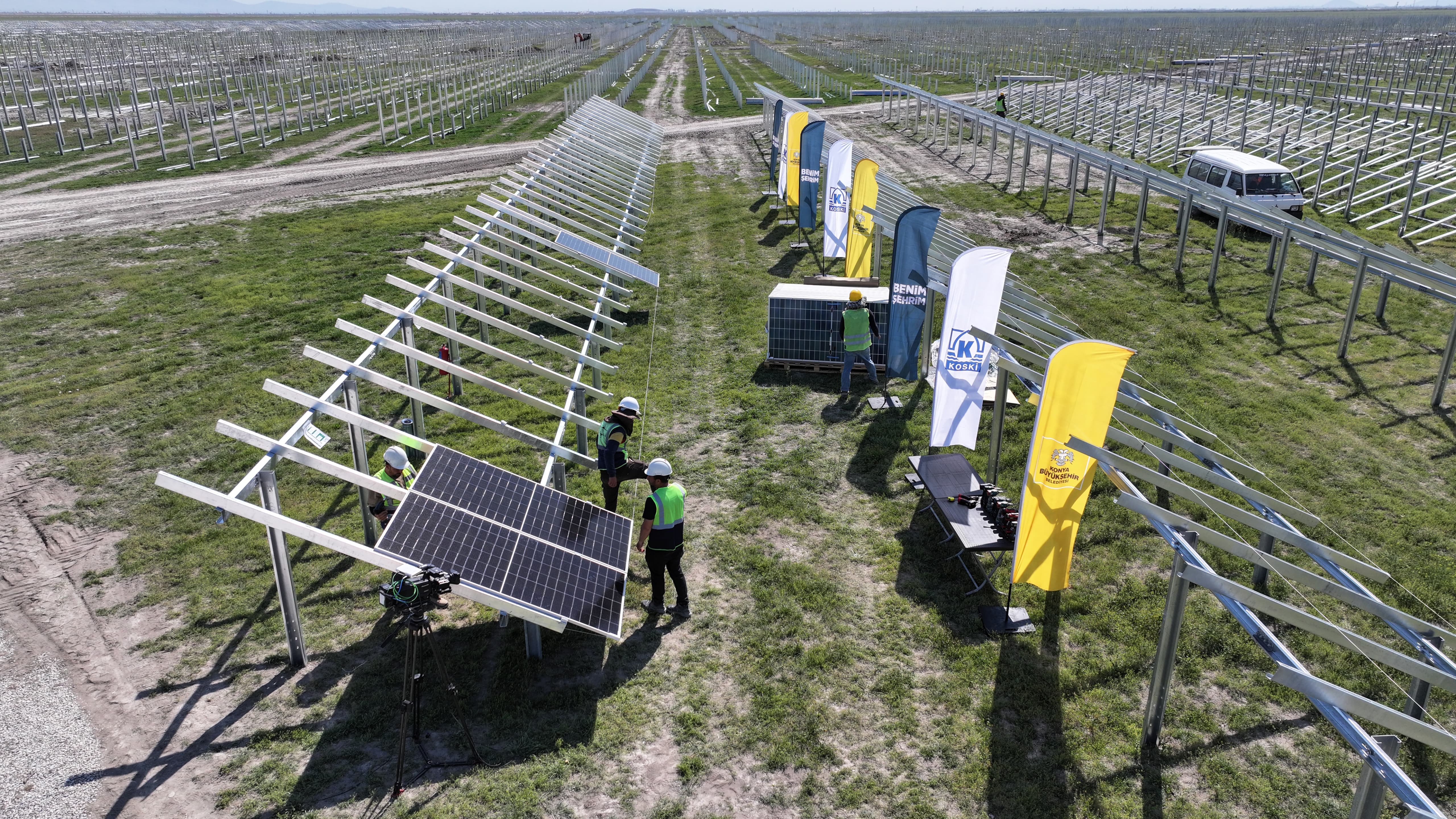 KONYA BÜYÜKŞEHİR’DEN YENİLENEBİLİR ENERJİDE DEV ATILIM