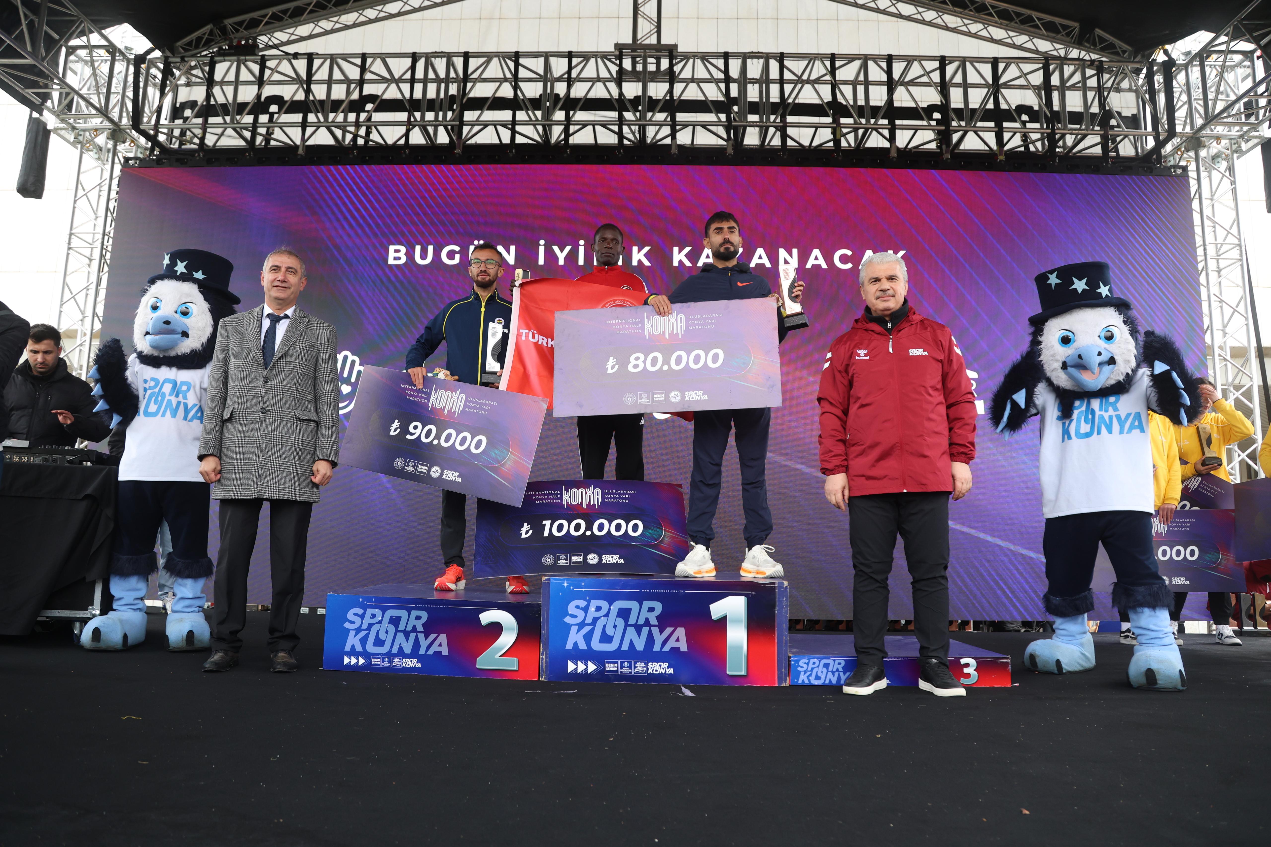 5. ULUSLARARASI KONYA YARI MARATONU’NDA DÜNYANIN RİTMİ KONYA’DA ATTI