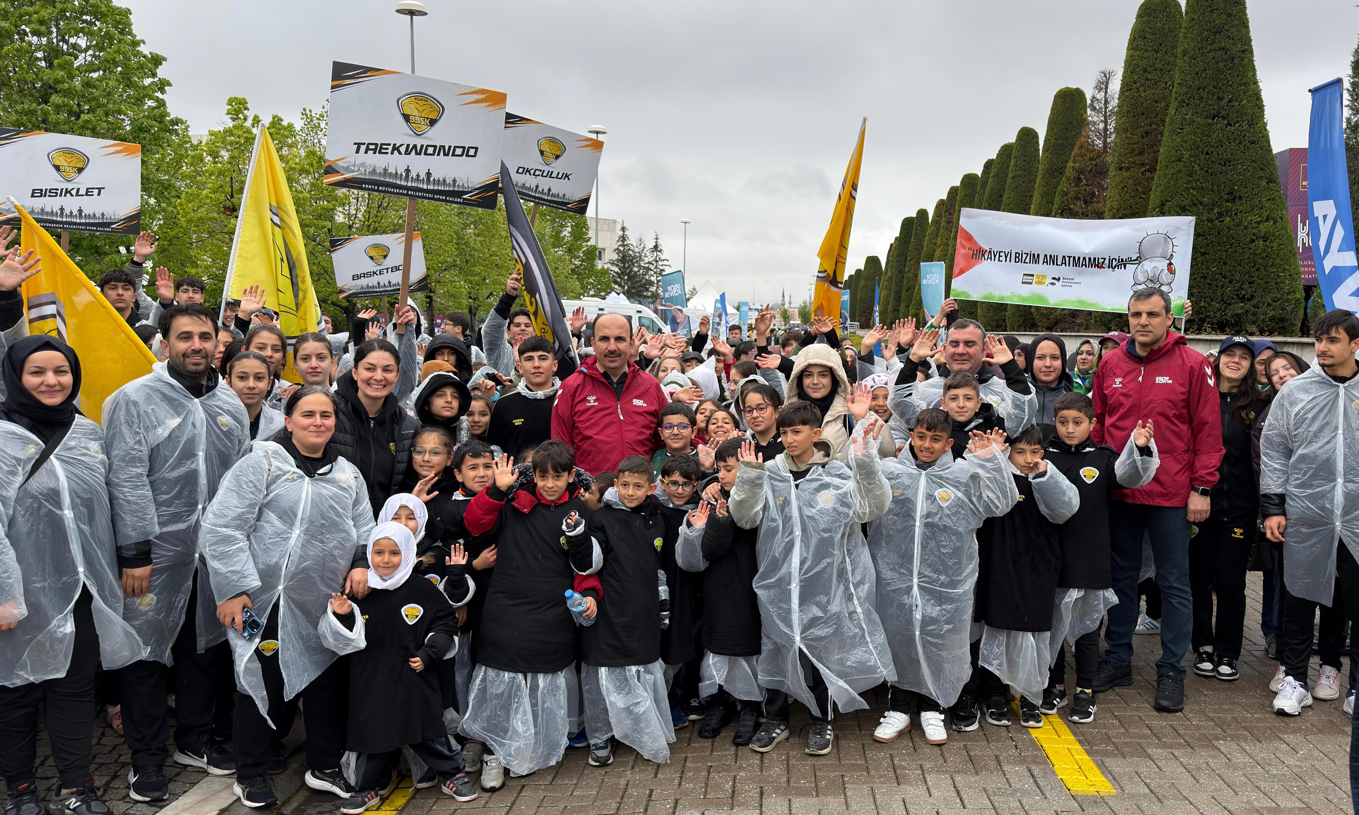 5. ULUSLARARASI KONYA YARI MARATONU’NDA DÜNYANIN RİTMİ KONYA’DA ATTI