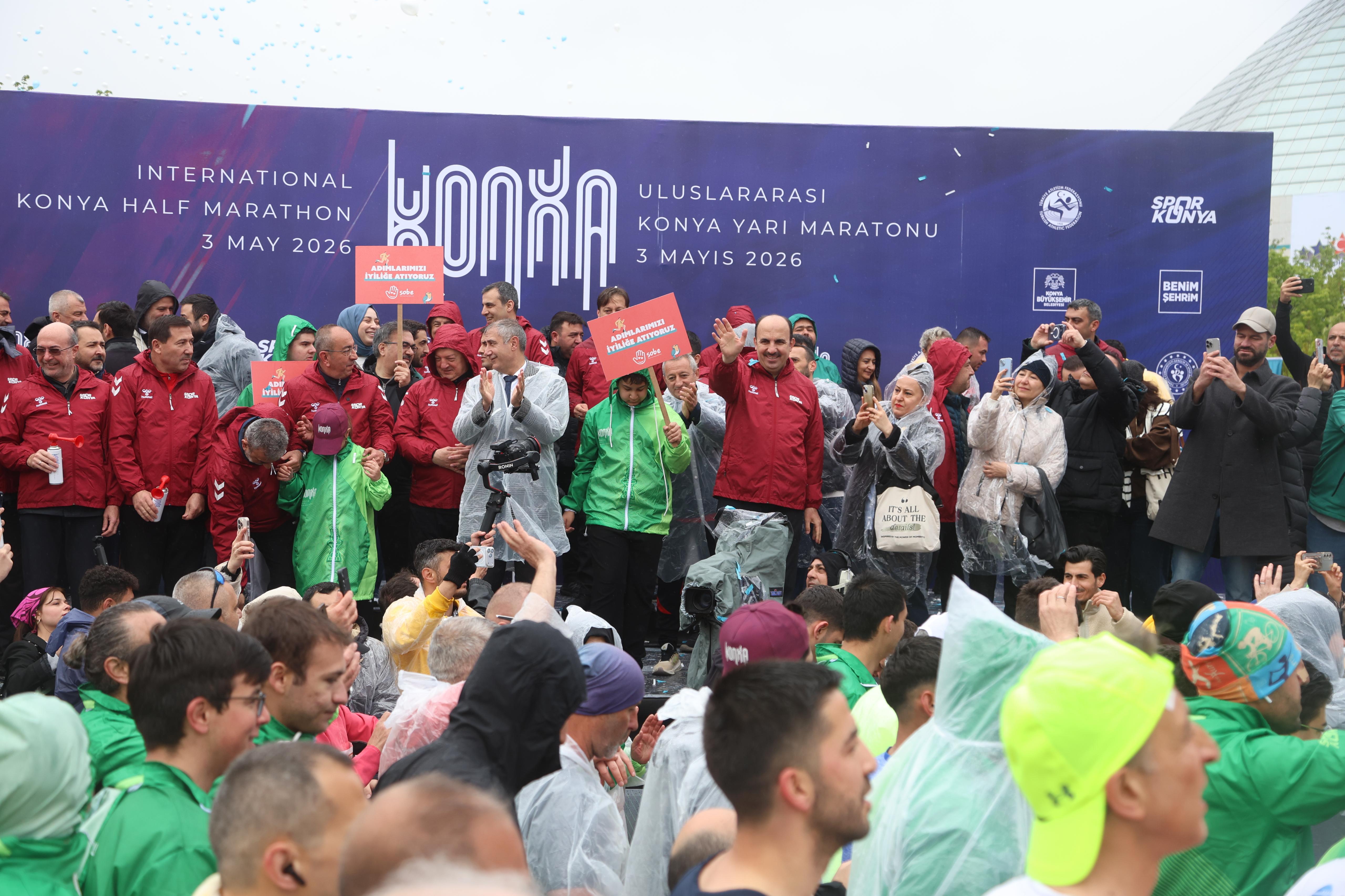5. ULUSLARARASI KONYA YARI MARATONU’NDA DÜNYANIN RİTMİ KONYA’DA ATTI