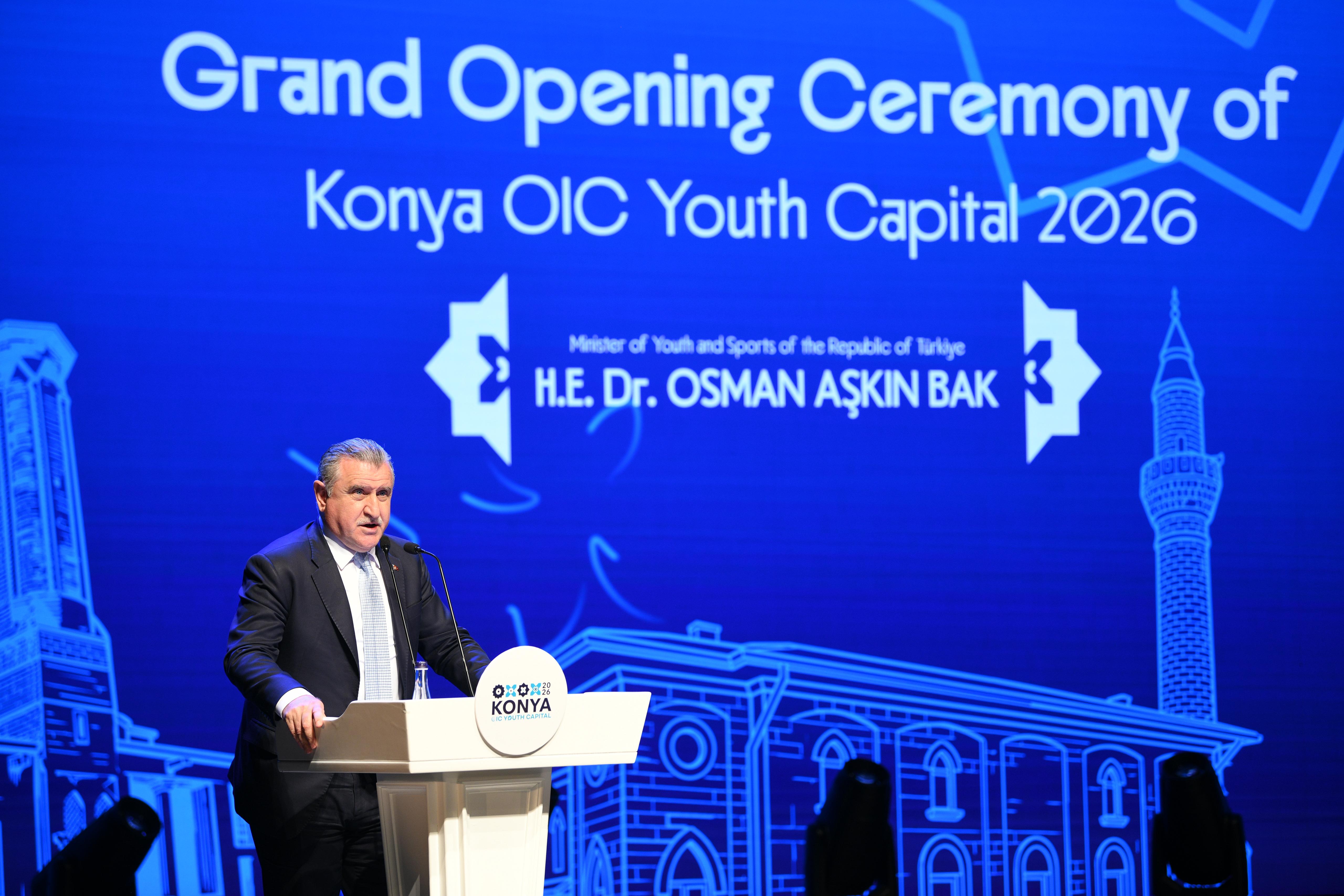 2026 İİT GENÇLİK BAŞKENTİ KONYA’DA GÖRKEMLİ AÇILIŞ