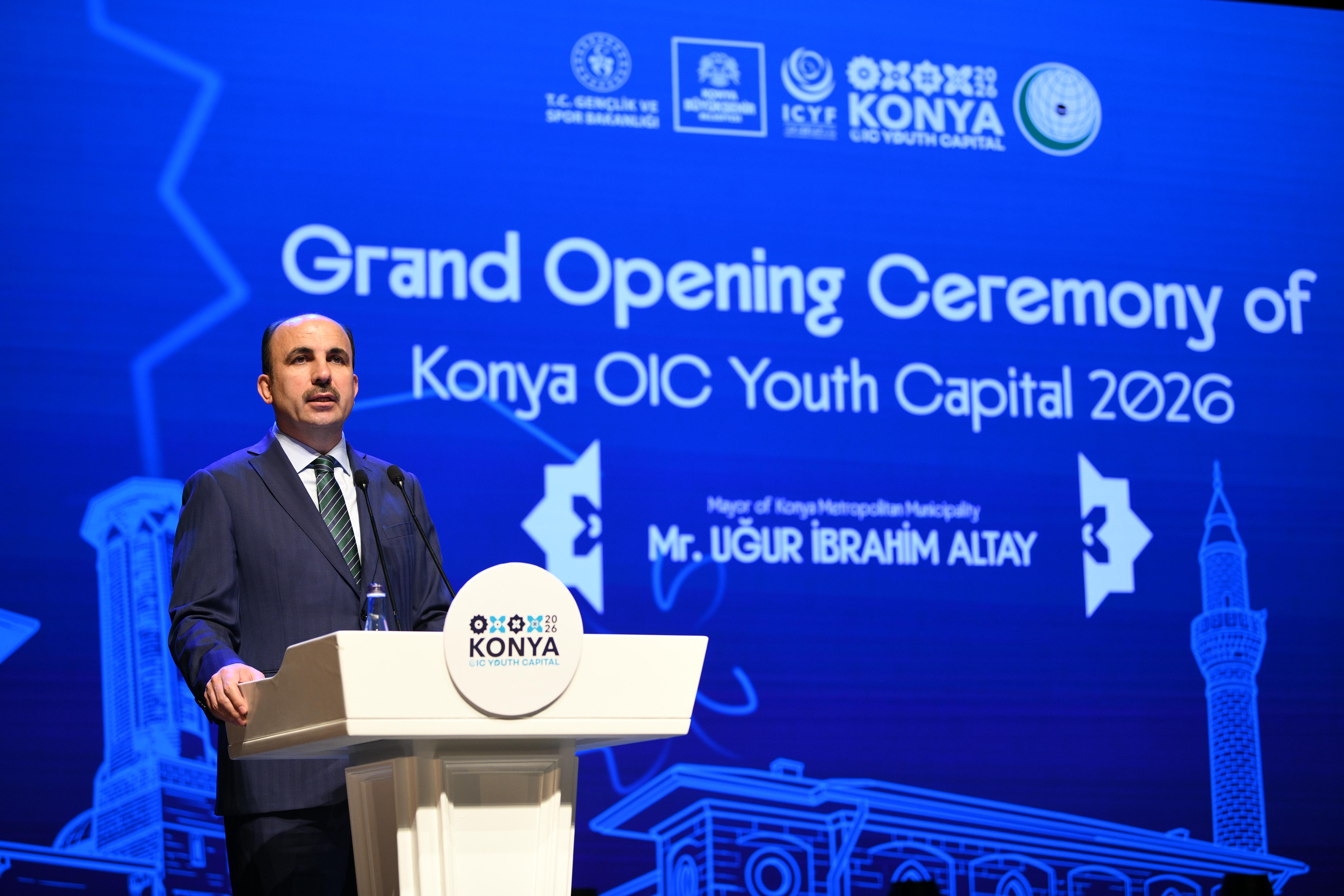2026 İİT GENÇLİK BAŞKENTİ KONYA’DA GÖRKEMLİ AÇILIŞ