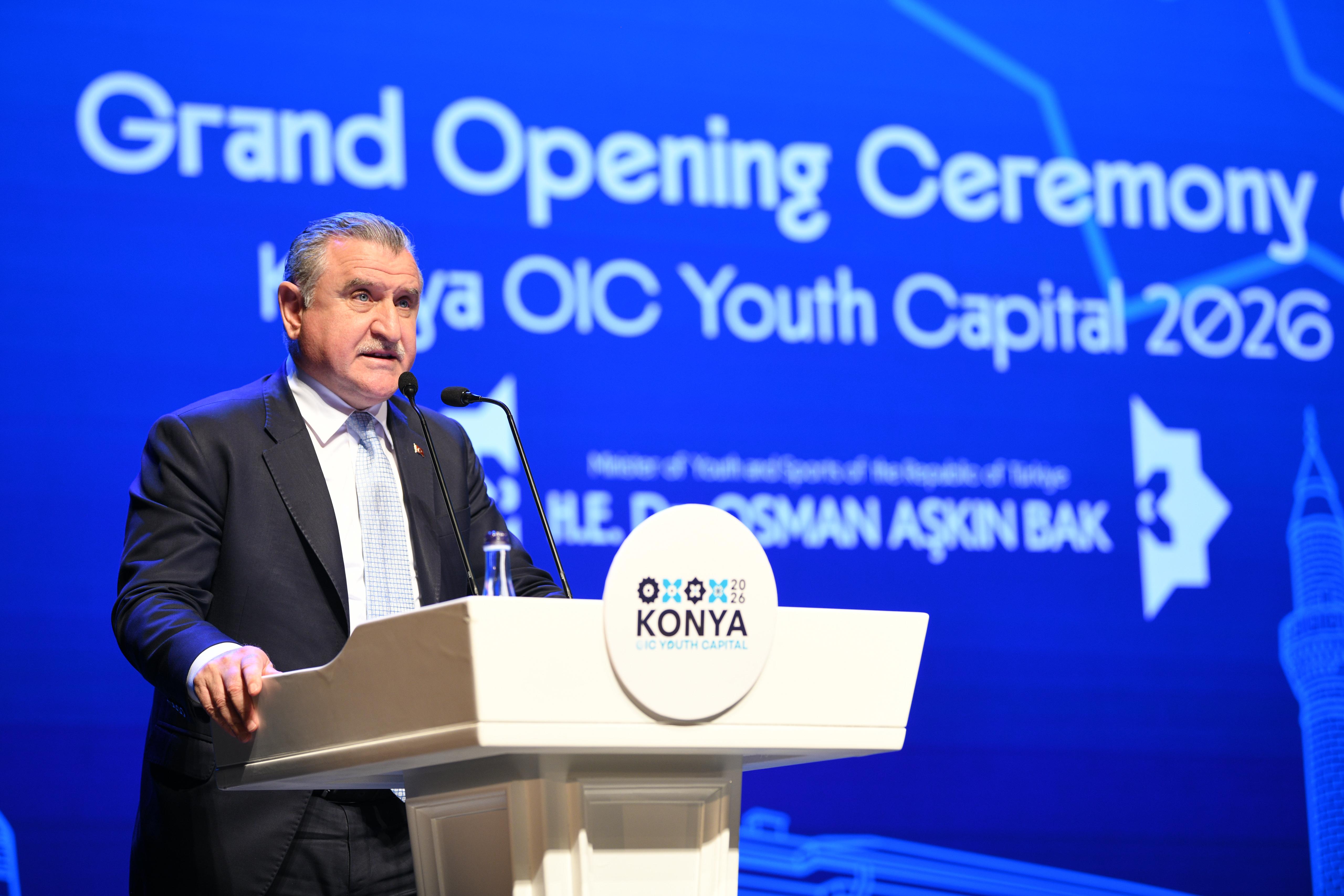 2026 İİT GENÇLİK BAŞKENTİ KONYA’DA GÖRKEMLİ AÇILIŞ