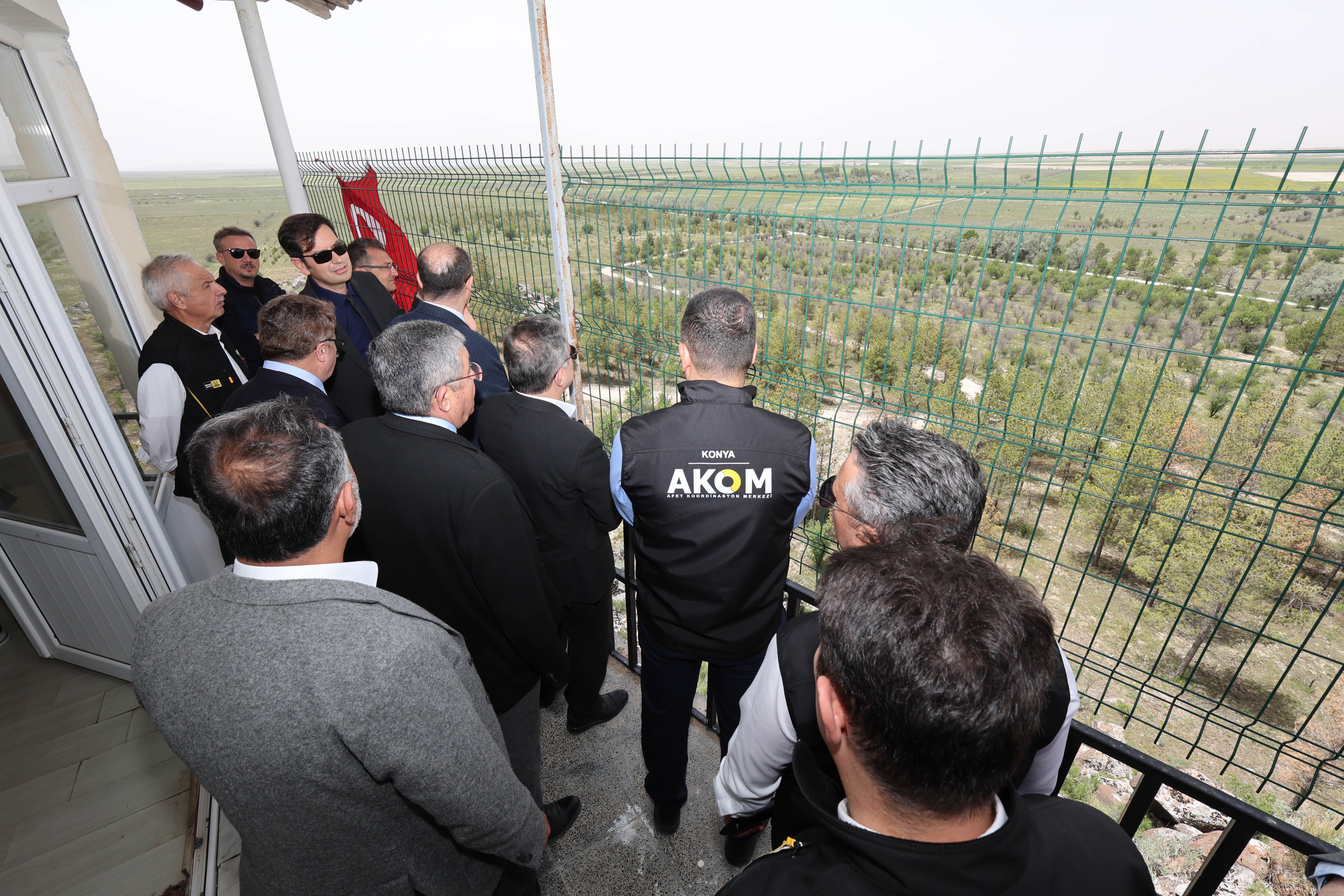 BÜYÜKŞEHİR ÖNCÜLÜĞÜNDE HAYATA GEÇECEK KONYA JEOPARK PROJESİ'NDE SAHA İNCELEMESİ YAPILDI