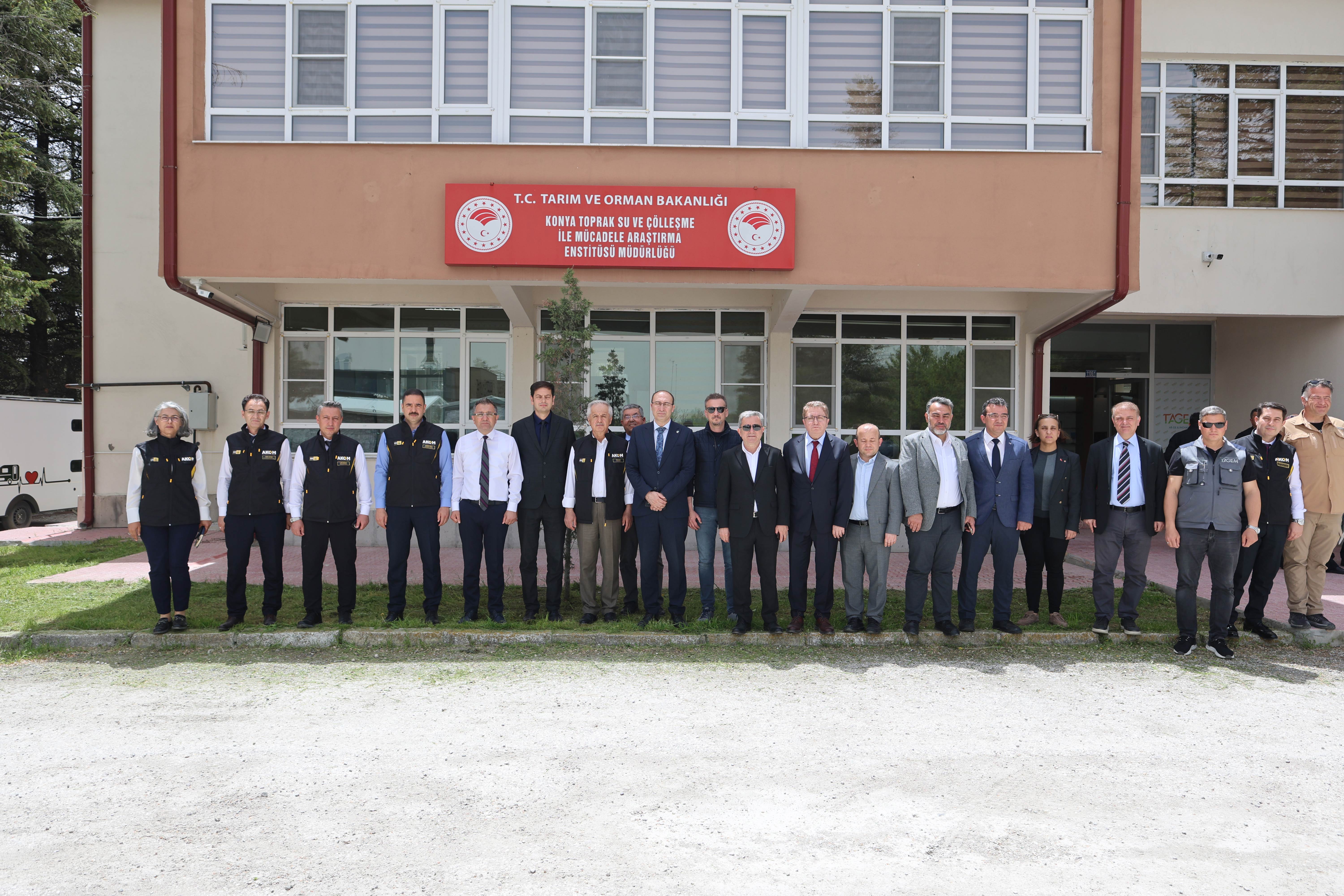 BÜYÜKŞEHİR ÖNCÜLÜĞÜNDE HAYATA GEÇECEK KONYA JEOPARK PROJESİ'NDE SAHA İNCELEMESİ YAPILDI
