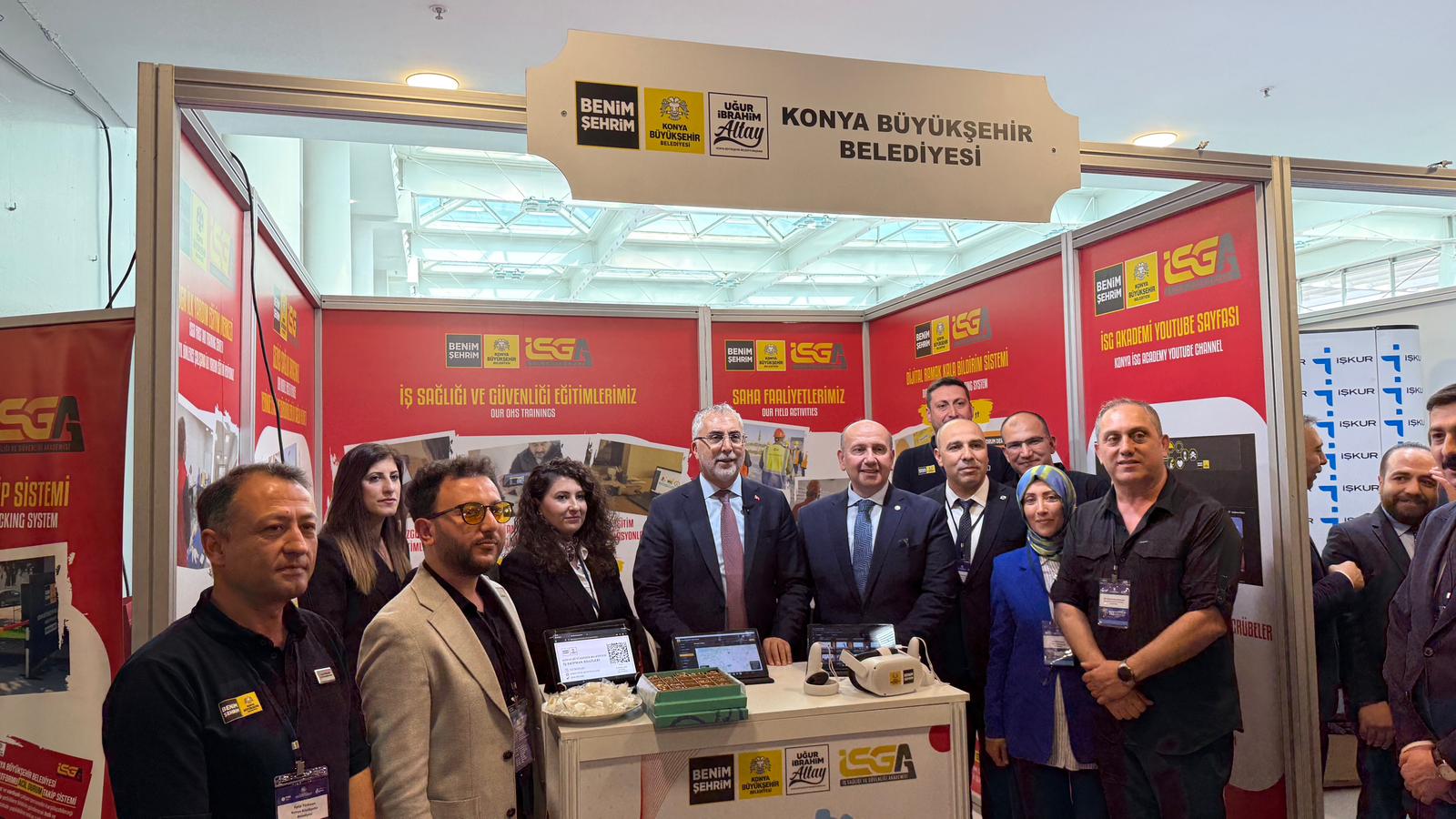 KONYA BÜYÜKŞEHİR 10. ULUSLARARASI İŞ SAĞLIĞI VE GÜVENLİĞİ KONGRESİ’NDE İSG İYİ UYGULAMA ÖRNEKLERİNİ SUNDU