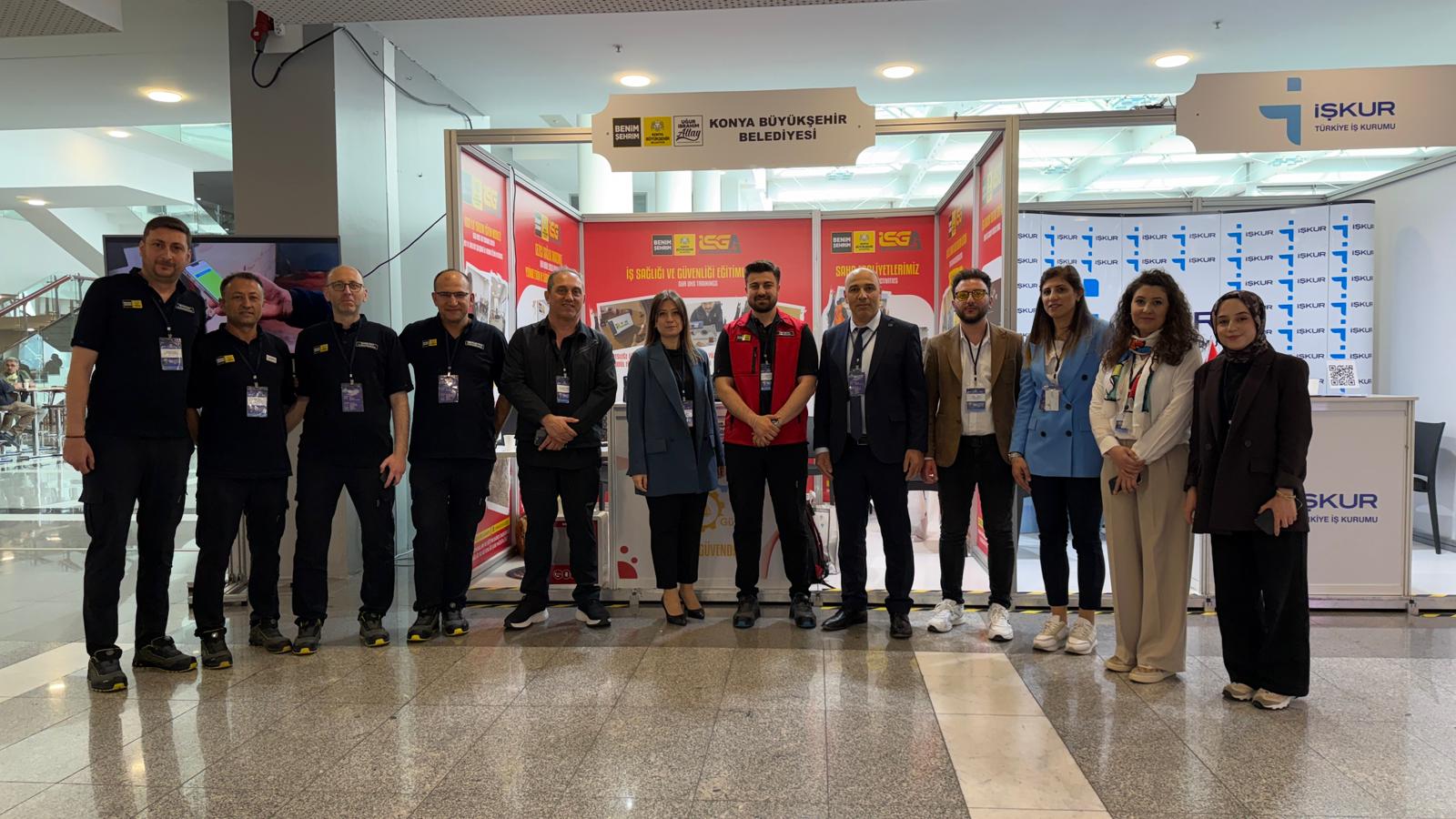 KONYA BÜYÜKŞEHİR 10. ULUSLARARASI İŞ SAĞLIĞI VE GÜVENLİĞİ KONGRESİ’NDE İSG İYİ UYGULAMA ÖRNEKLERİNİ SUNDU