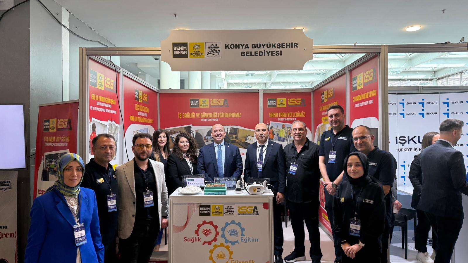 KONYA BÜYÜKŞEHİR 10. ULUSLARARASI İŞ SAĞLIĞI VE GÜVENLİĞİ KONGRESİ’NDE İSG İYİ UYGULAMA ÖRNEKLERİNİ SUNDU