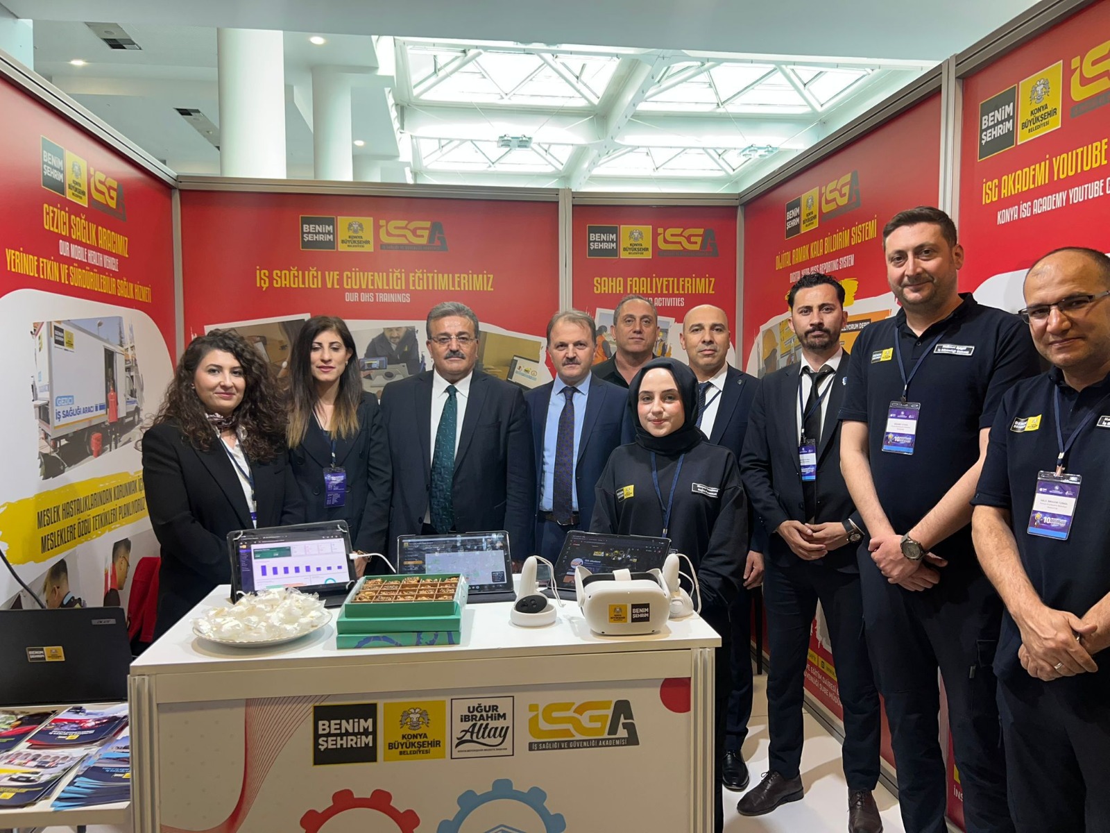 KONYA BÜYÜKŞEHİR 10. ULUSLARARASI İŞ SAĞLIĞI VE GÜVENLİĞİ KONGRESİ’NDE İSG İYİ UYGULAMA ÖRNEKLERİNİ SUNDU