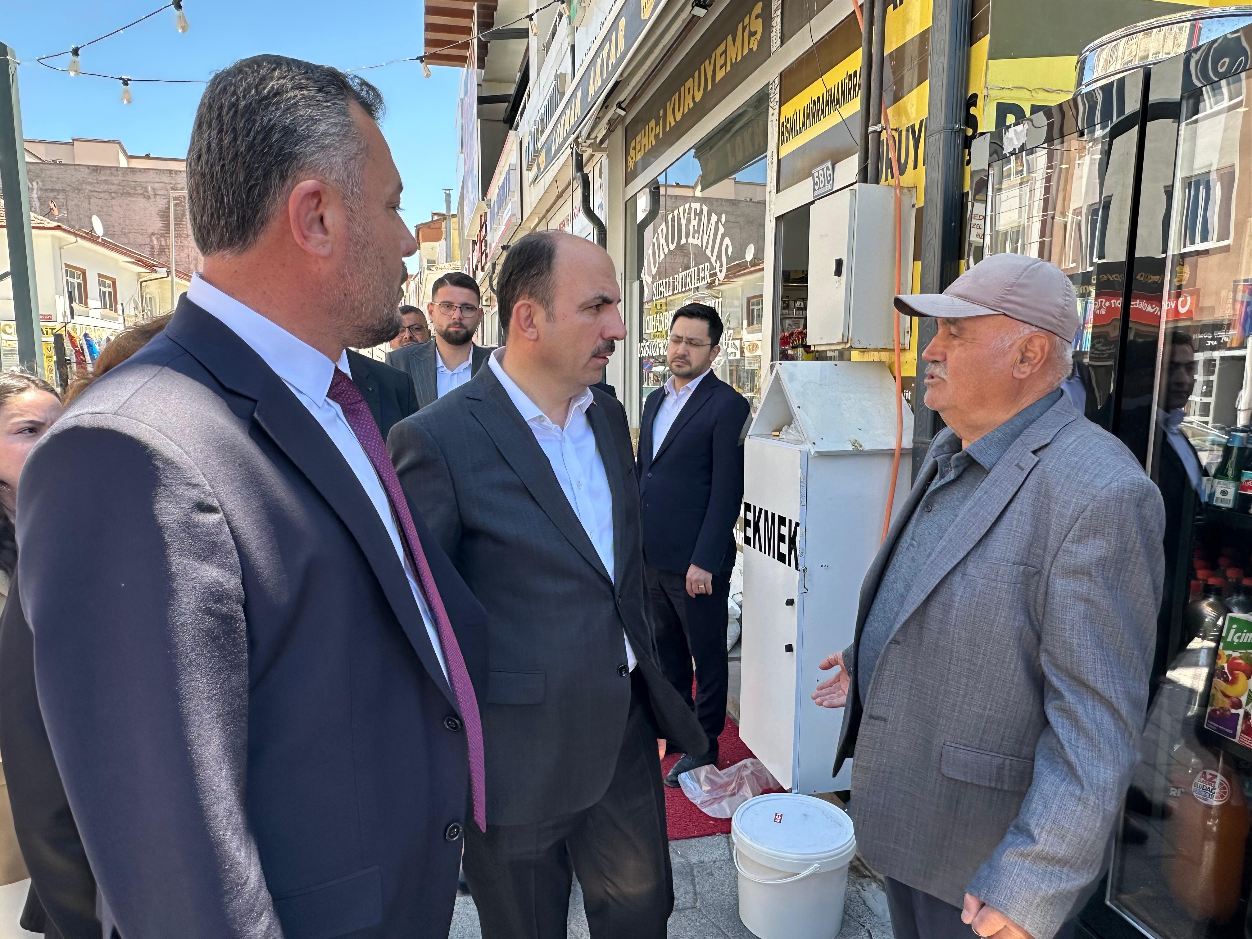 BAŞKAN ALTAY CİHANBEYLİ VE KULU’YU ZİYARET ETTİ, KULU İTFAİYE MERKEZİ’NİN TEMELİNİ ATTI