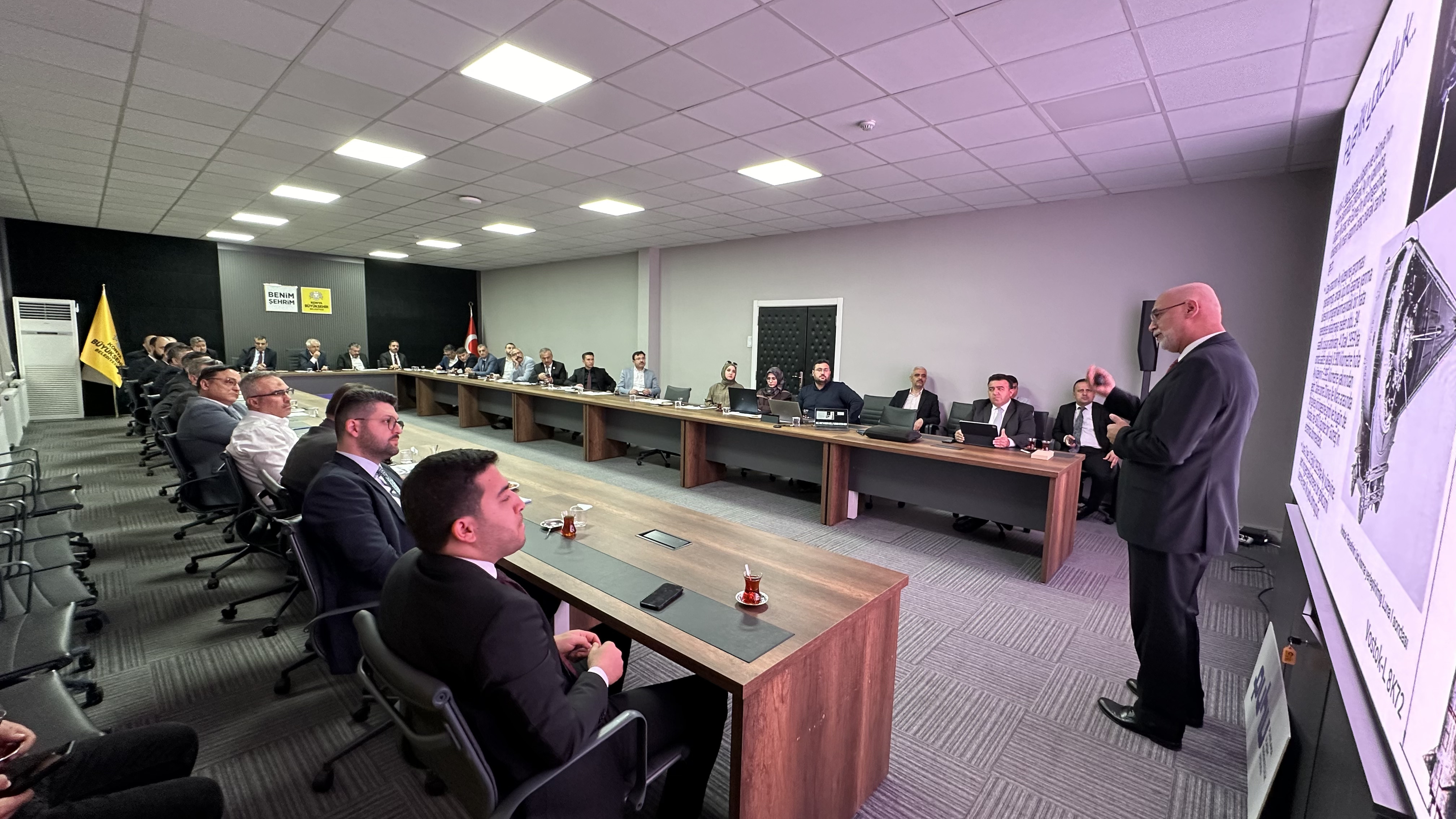 KONYA BÜYÜKŞEHİR BELEDİYESİ’NDE “PUHU” UYDU HEYECANI
