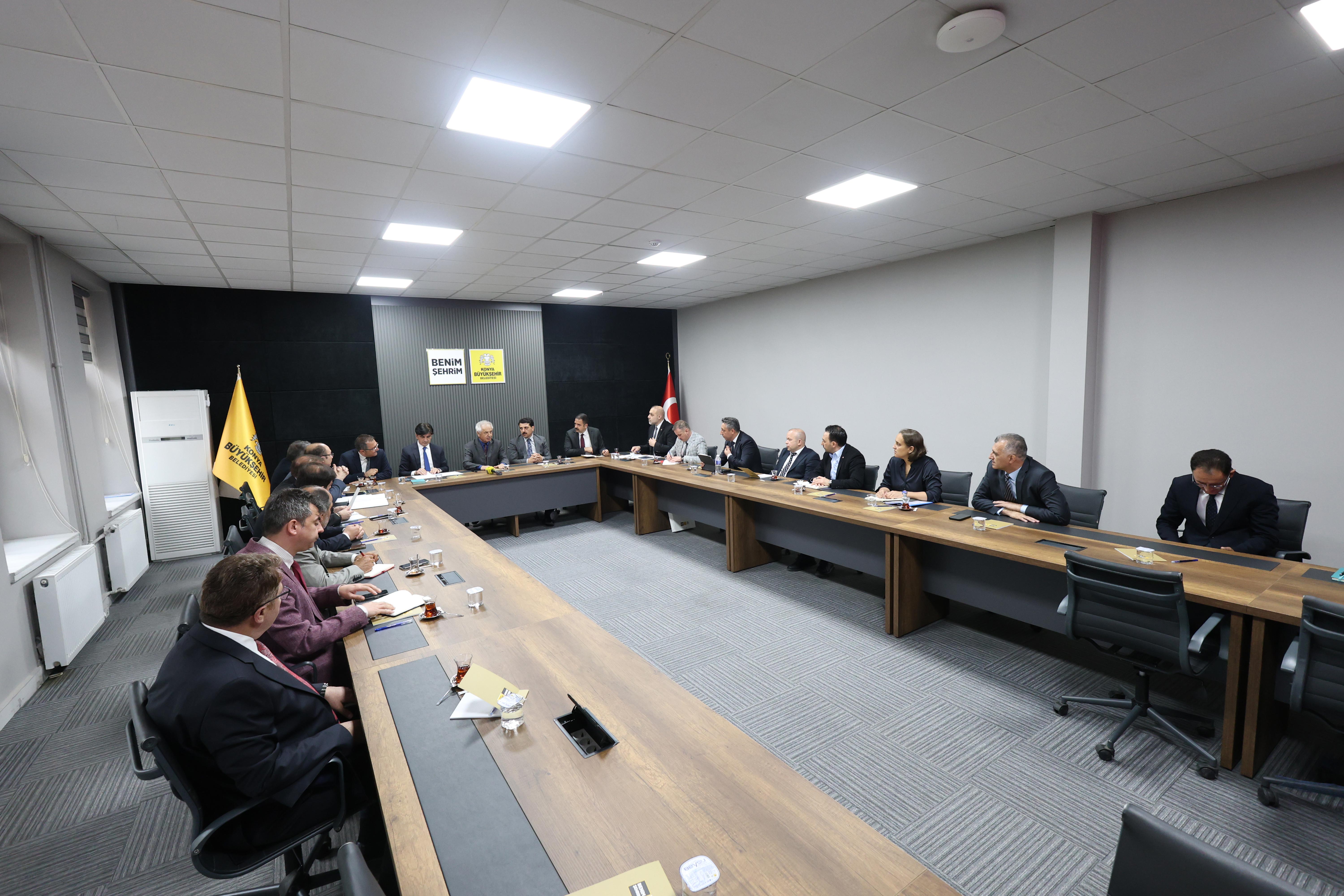 KONYA JEOPARK PROJESİ TANITIM VE DEĞERLENDİRME TOPLANTISI YAPILDI