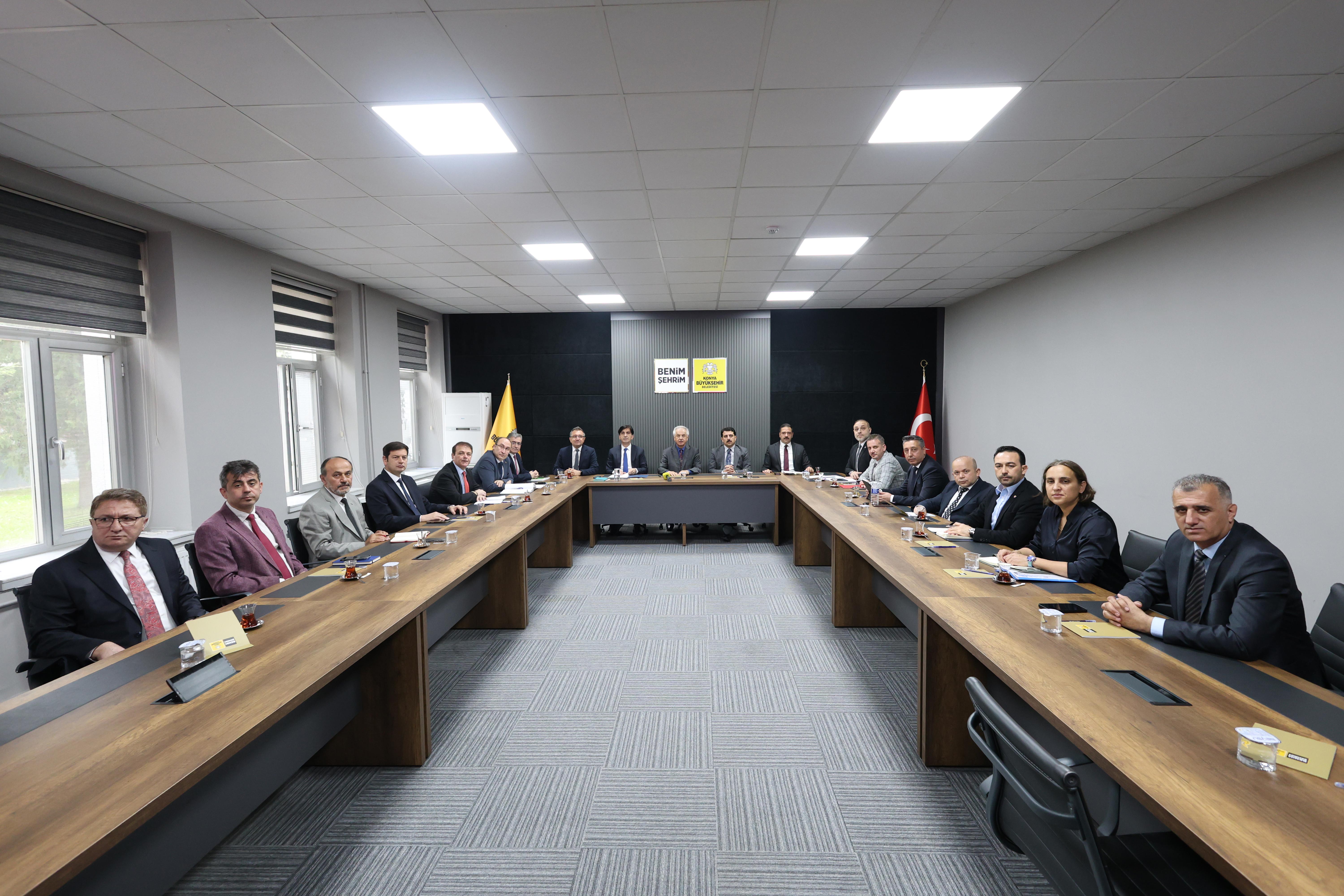 KONYA JEOPARK PROJESİ TANITIM VE DEĞERLENDİRME TOPLANTISI YAPILDI