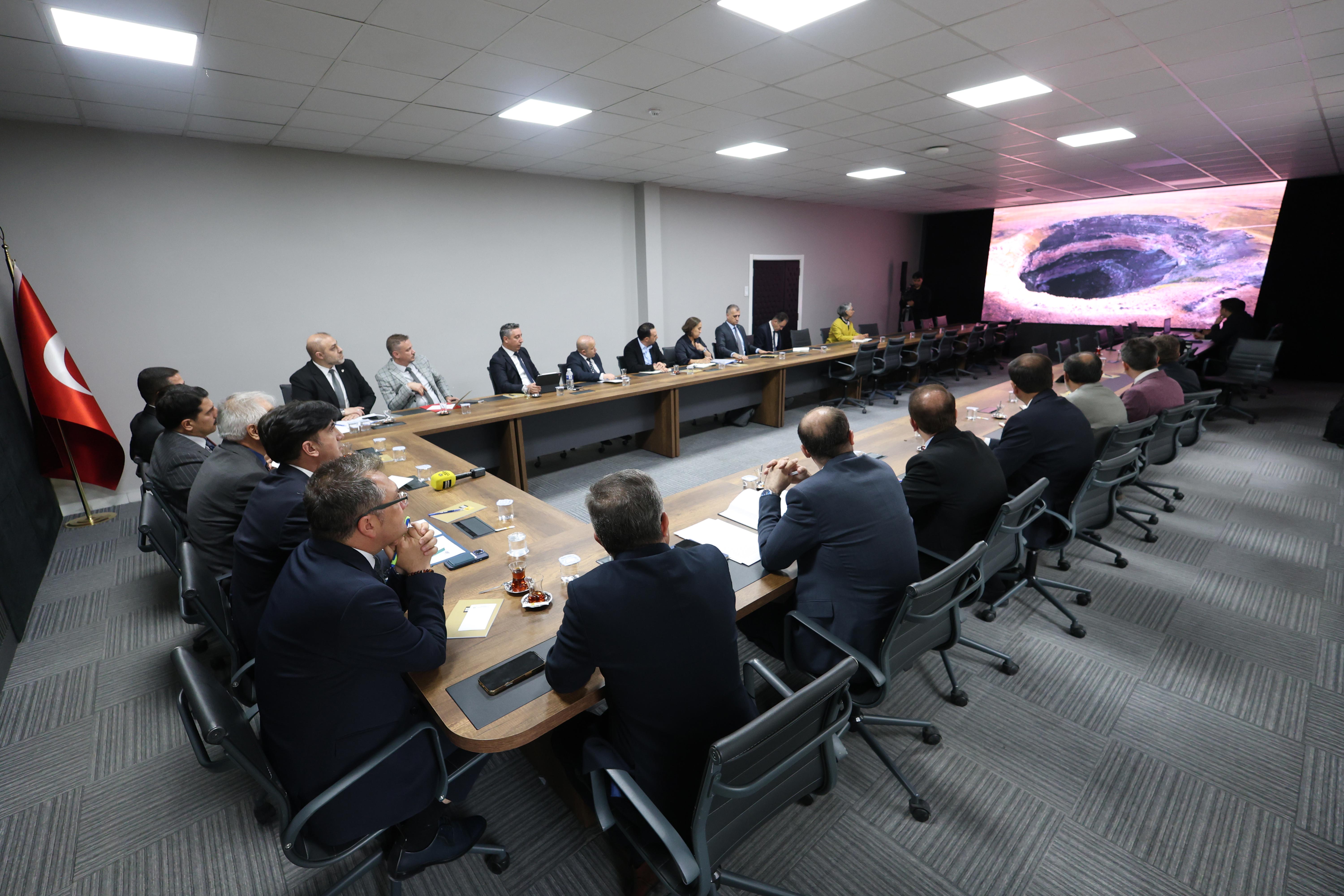 KONYA JEOPARK PROJESİ TANITIM VE DEĞERLENDİRME TOPLANTISI YAPILDI