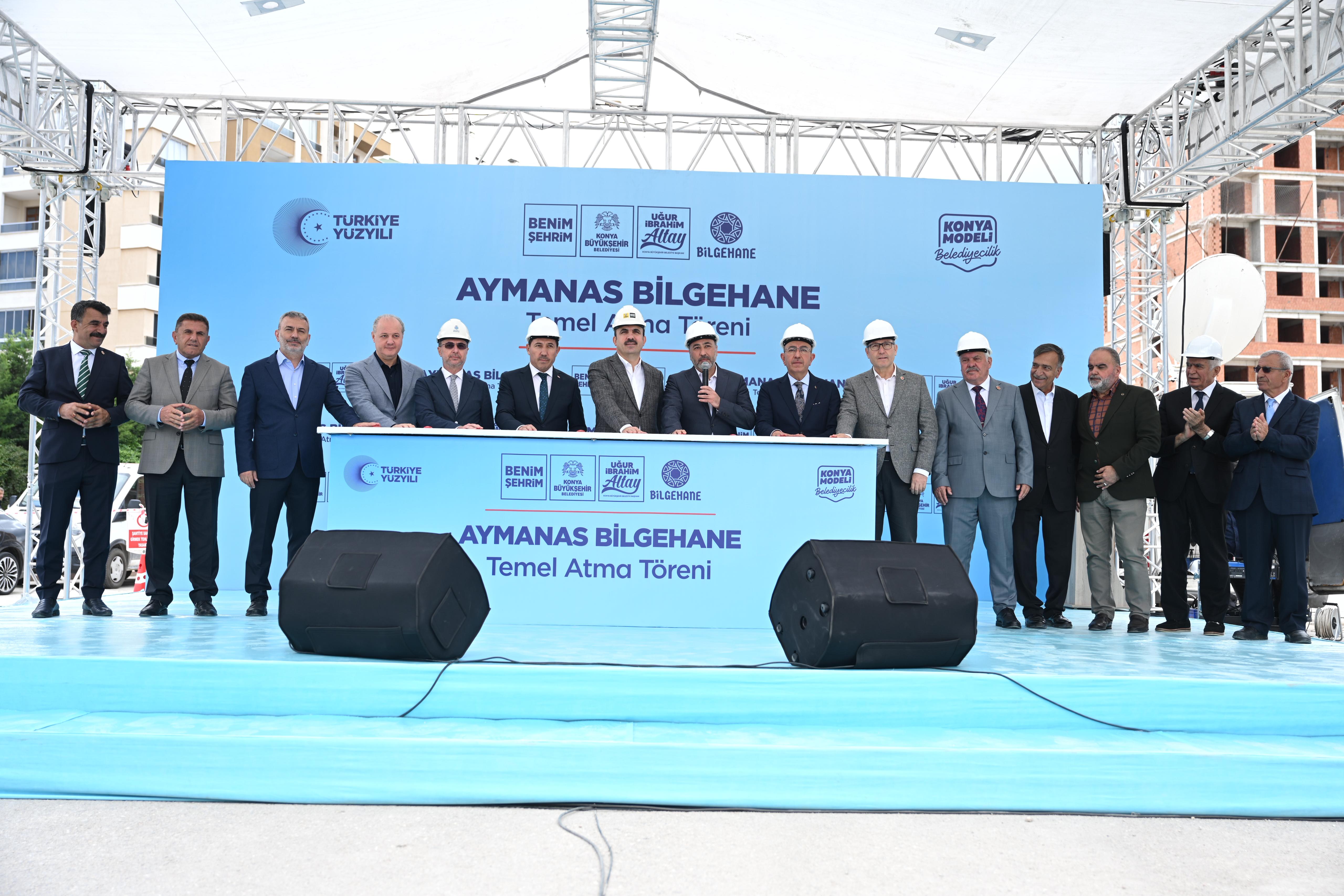 KONYA BÜYÜKŞEHİR 24. BİLGEHANEYİ AYMANAS MAHALLESİ’NE KAZANDIRIYOR