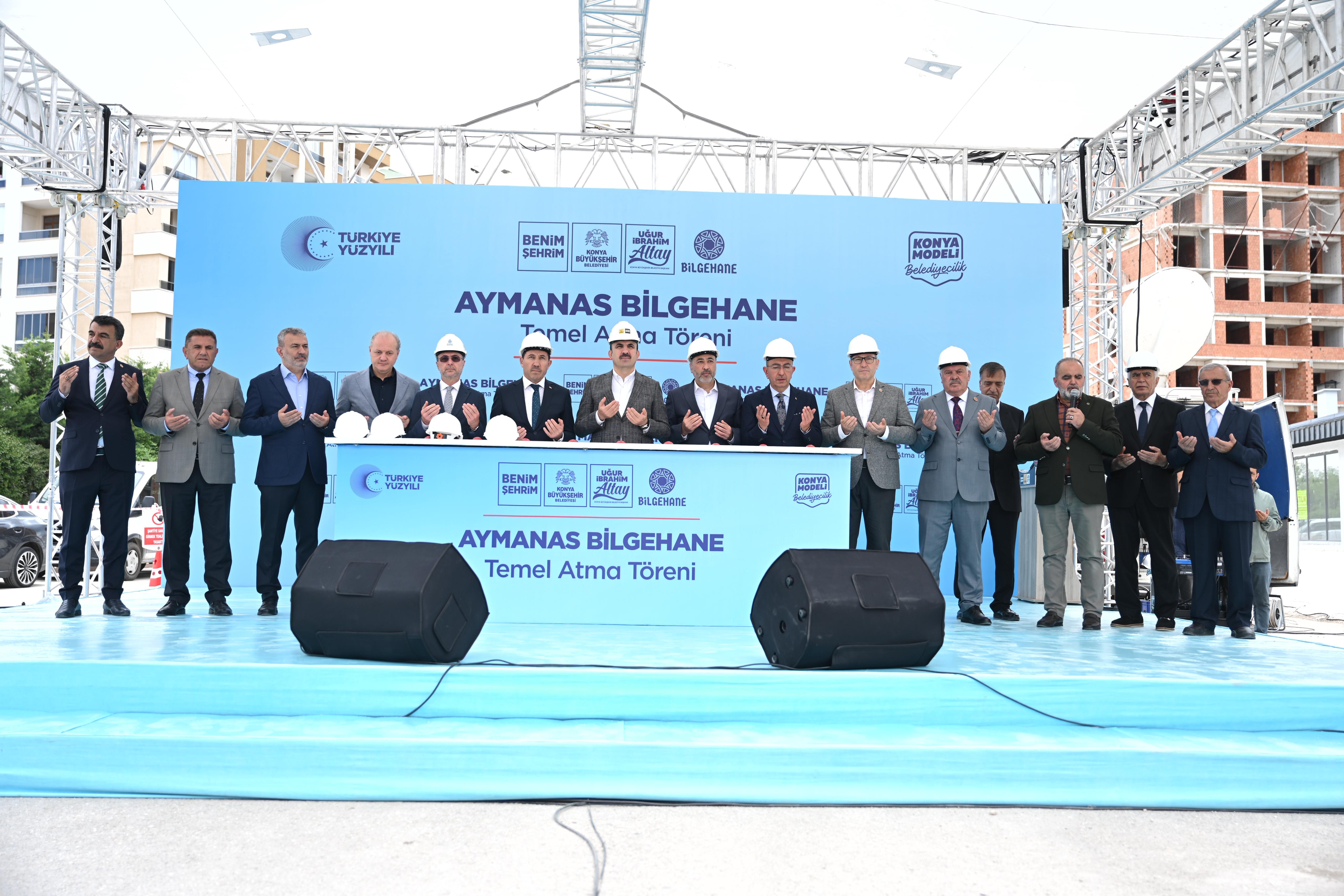 KONYA BÜYÜKŞEHİR 24. BİLGEHANEYİ AYMANAS MAHALLESİ’NE KAZANDIRIYOR
