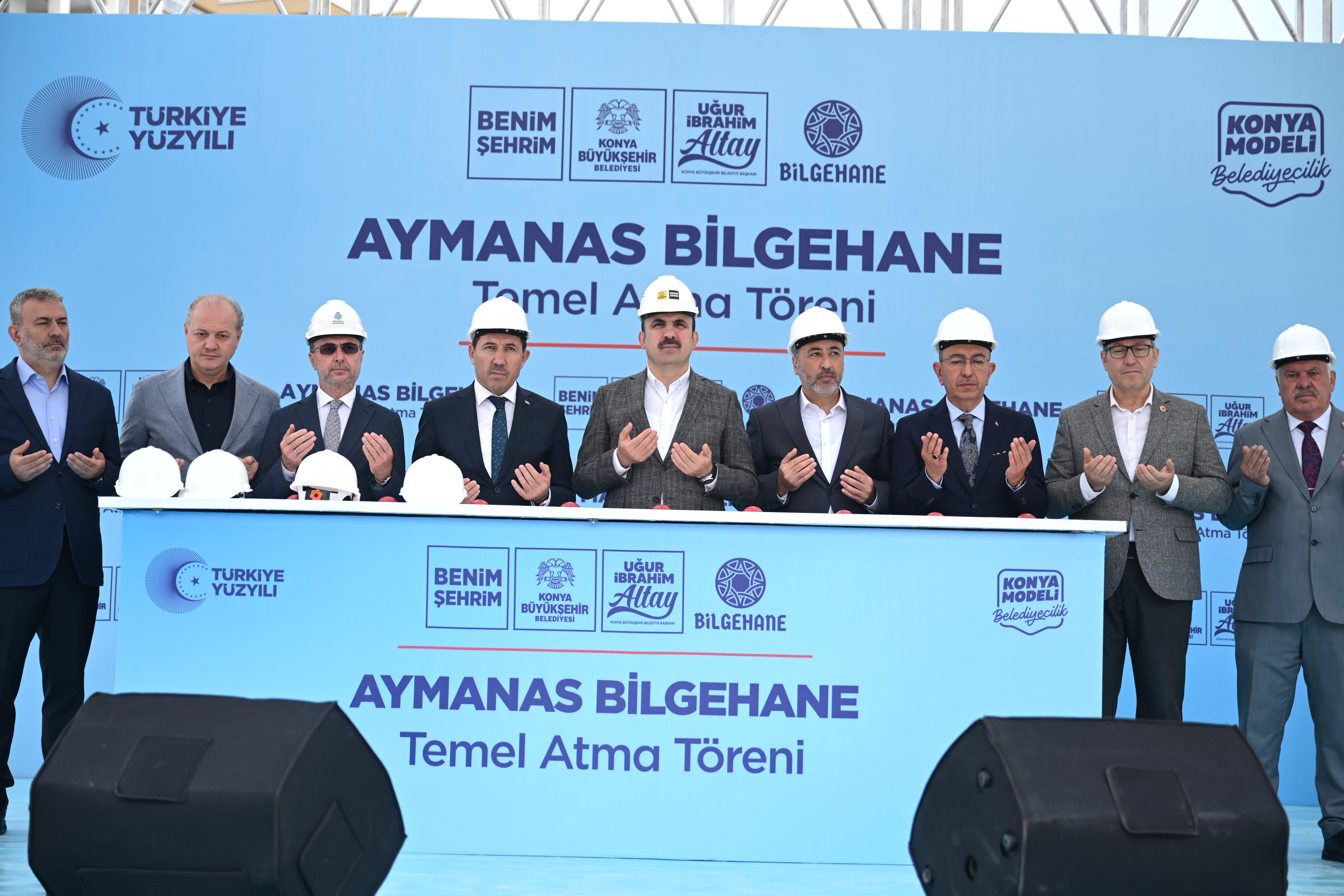 KONYA BÜYÜKŞEHİR 24. BİLGEHANEYİ AYMANAS MAHALLESİ’NE KAZANDIRIYOR