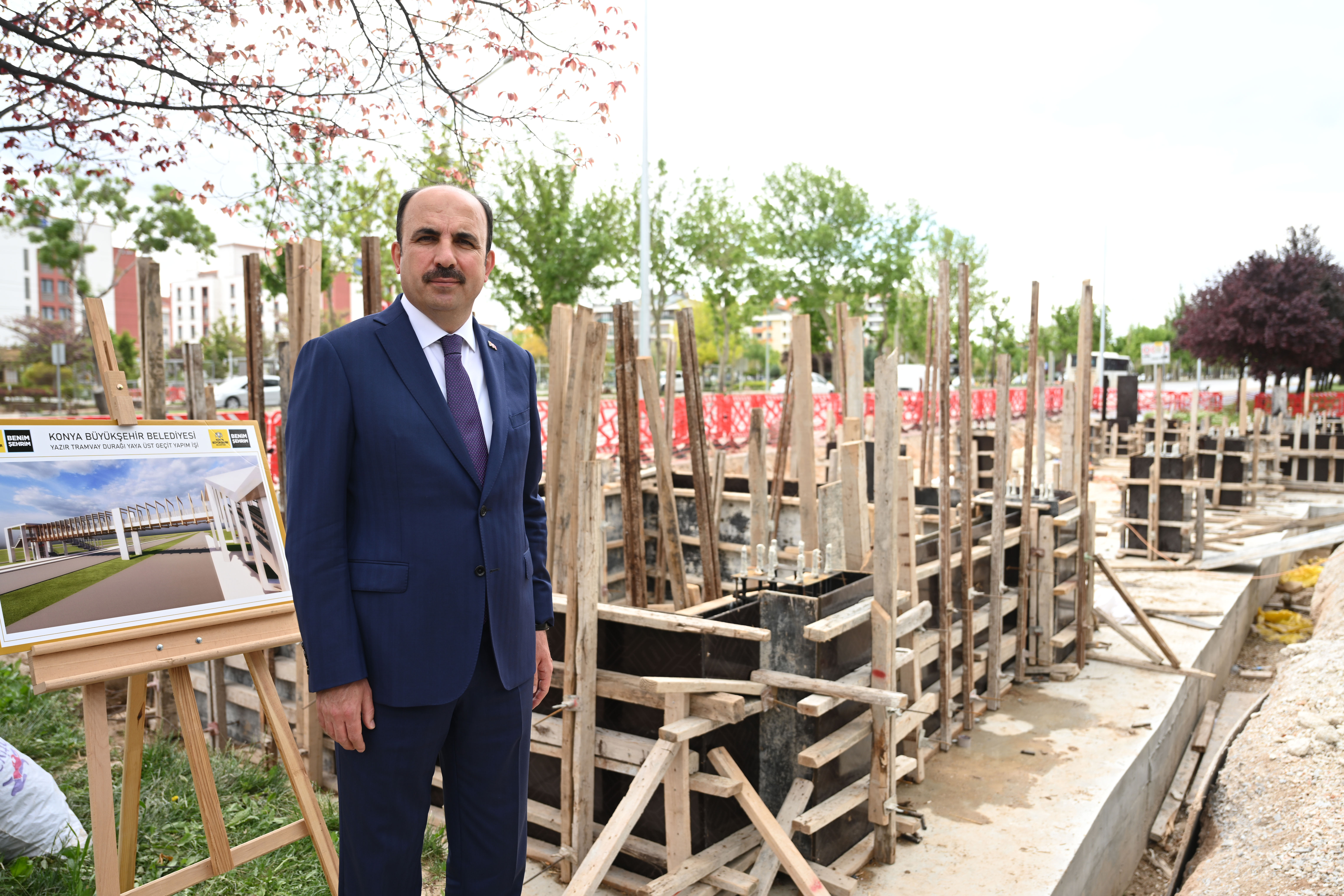 BAŞKAN ALTAY: “150 MİLYON LİRA MALİYETLE YAYALAR VE BİSİKLET KULLANICILARI İÇİN 2 YENİ ÜST GEÇİT YAPIYORUZ”
