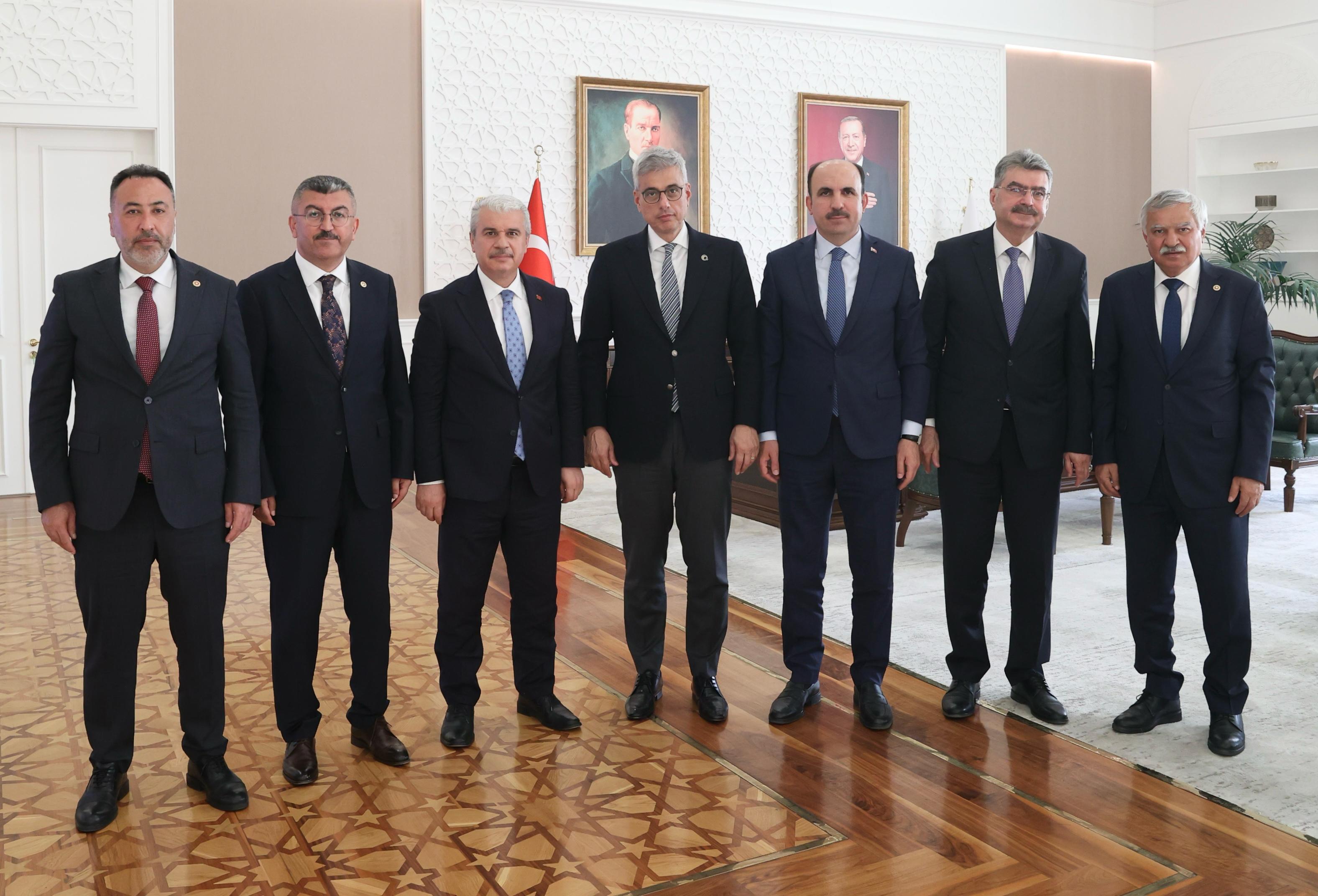 KONYA HEYETİ VE BAŞKAN ALTAY ANKARA’DA ÇEŞİTLİ ZİYARETLER GERÇEKLEŞTİRDİ