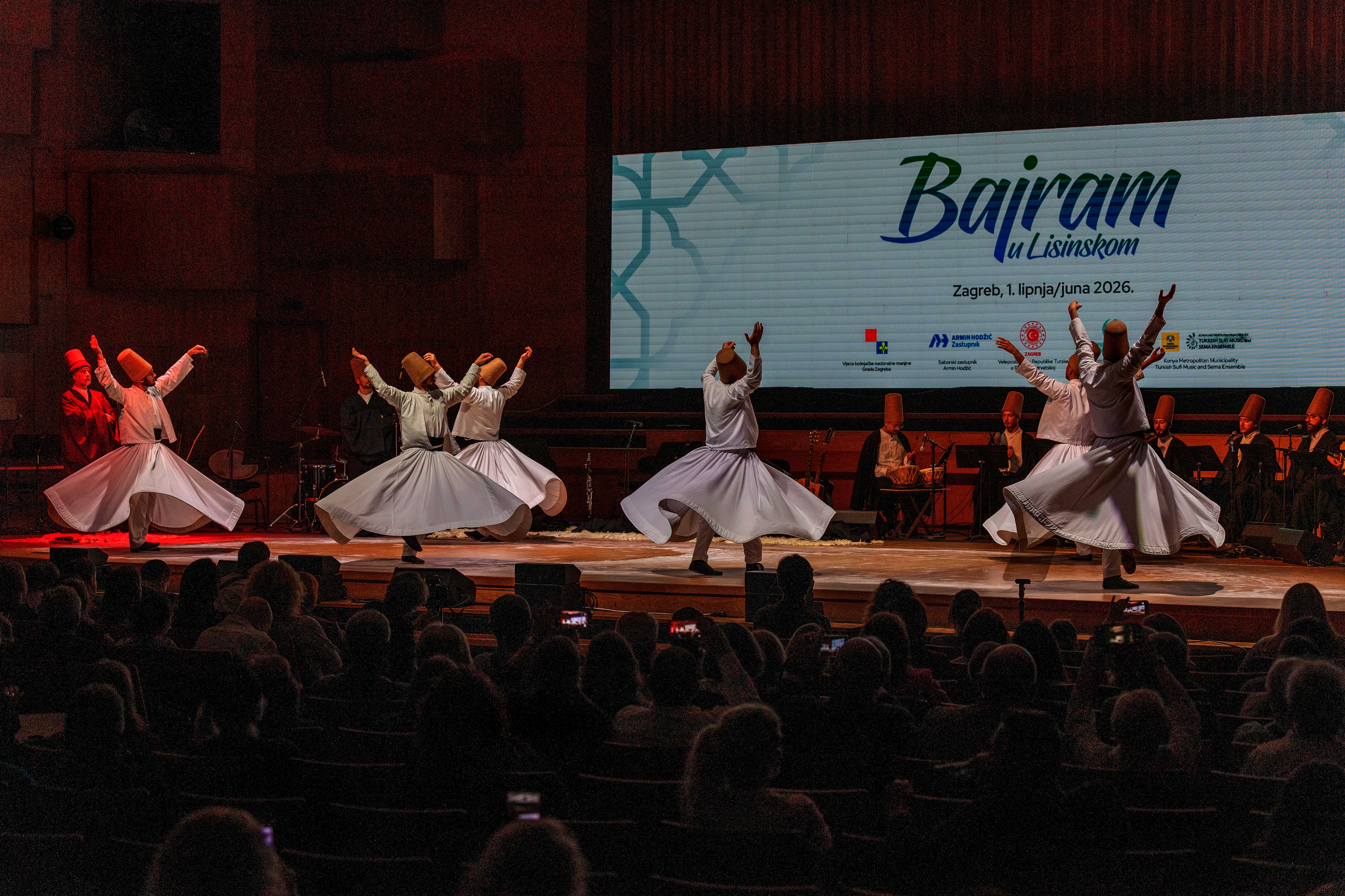 KONYA BÜYÜKŞEHİR ZAGREB’DE SEMA MUKABELESİ İCRA ETTİ