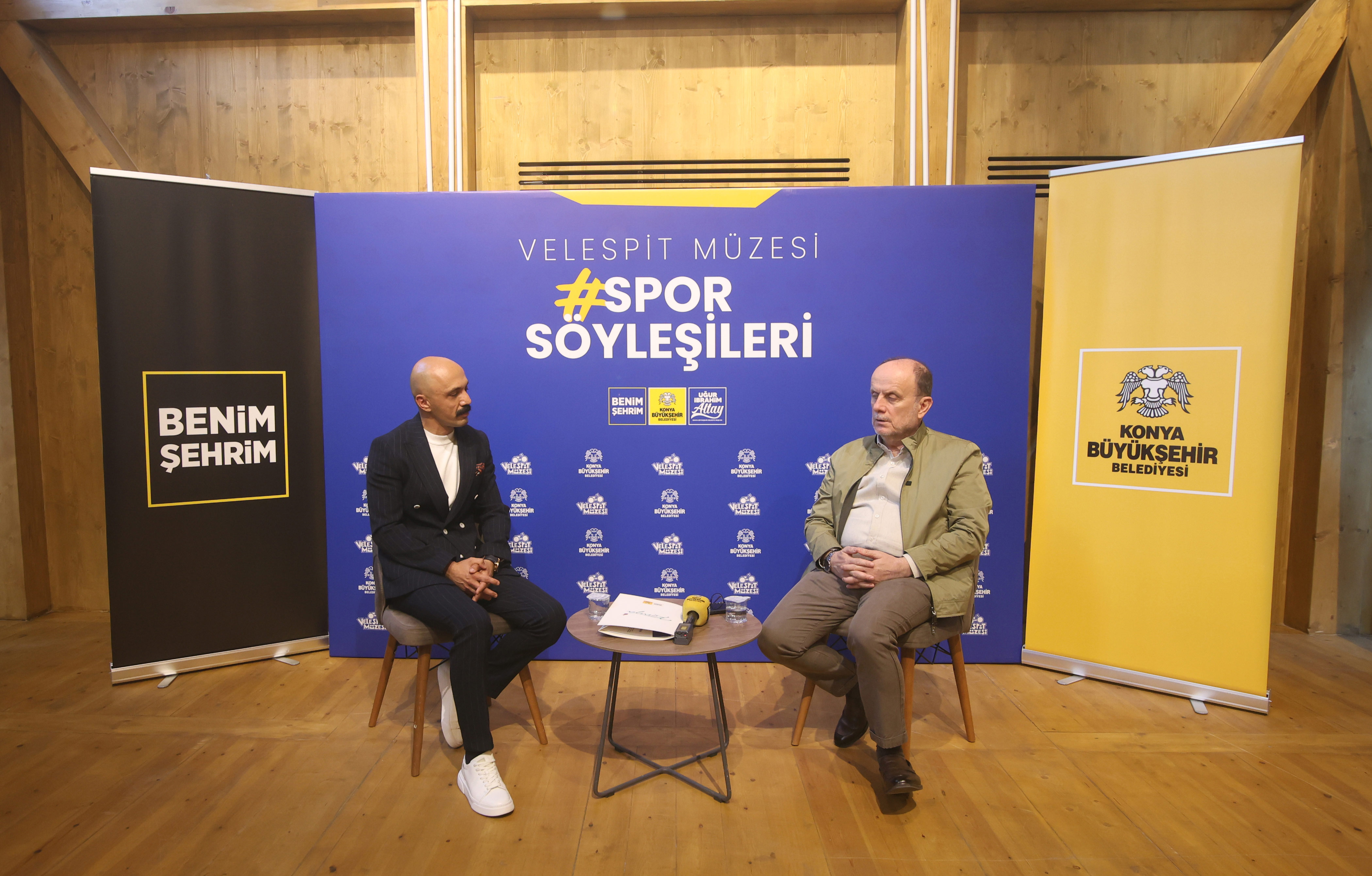 VELESPİT MÜZESİ SPOR SÖYLEŞİLERİNE MİLLETVEKİLİ MEHMET BAYKAN KONUK OLDU