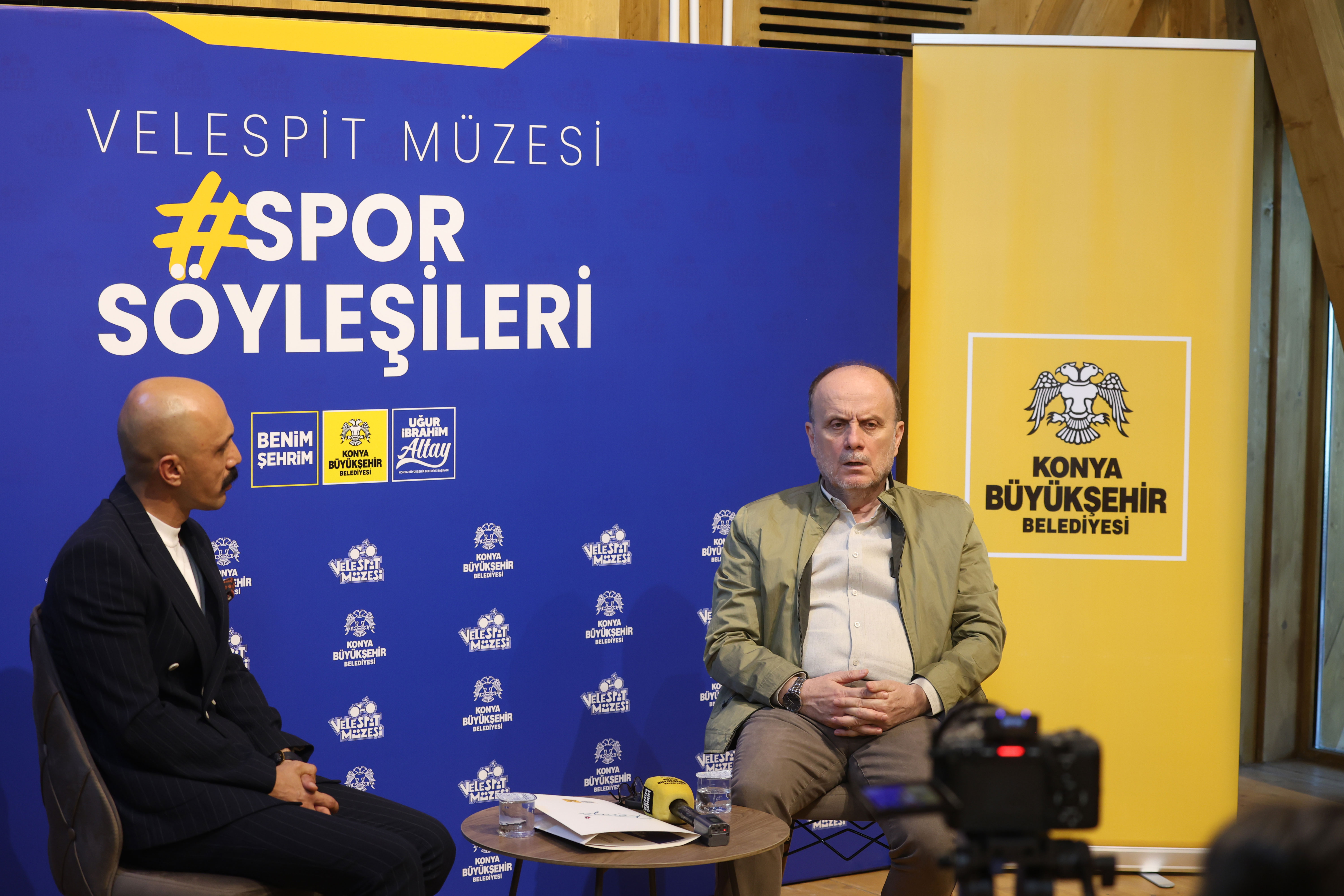 VELESPİT MÜZESİ SPOR SÖYLEŞİLERİNE MİLLETVEKİLİ MEHMET BAYKAN KONUK OLDU